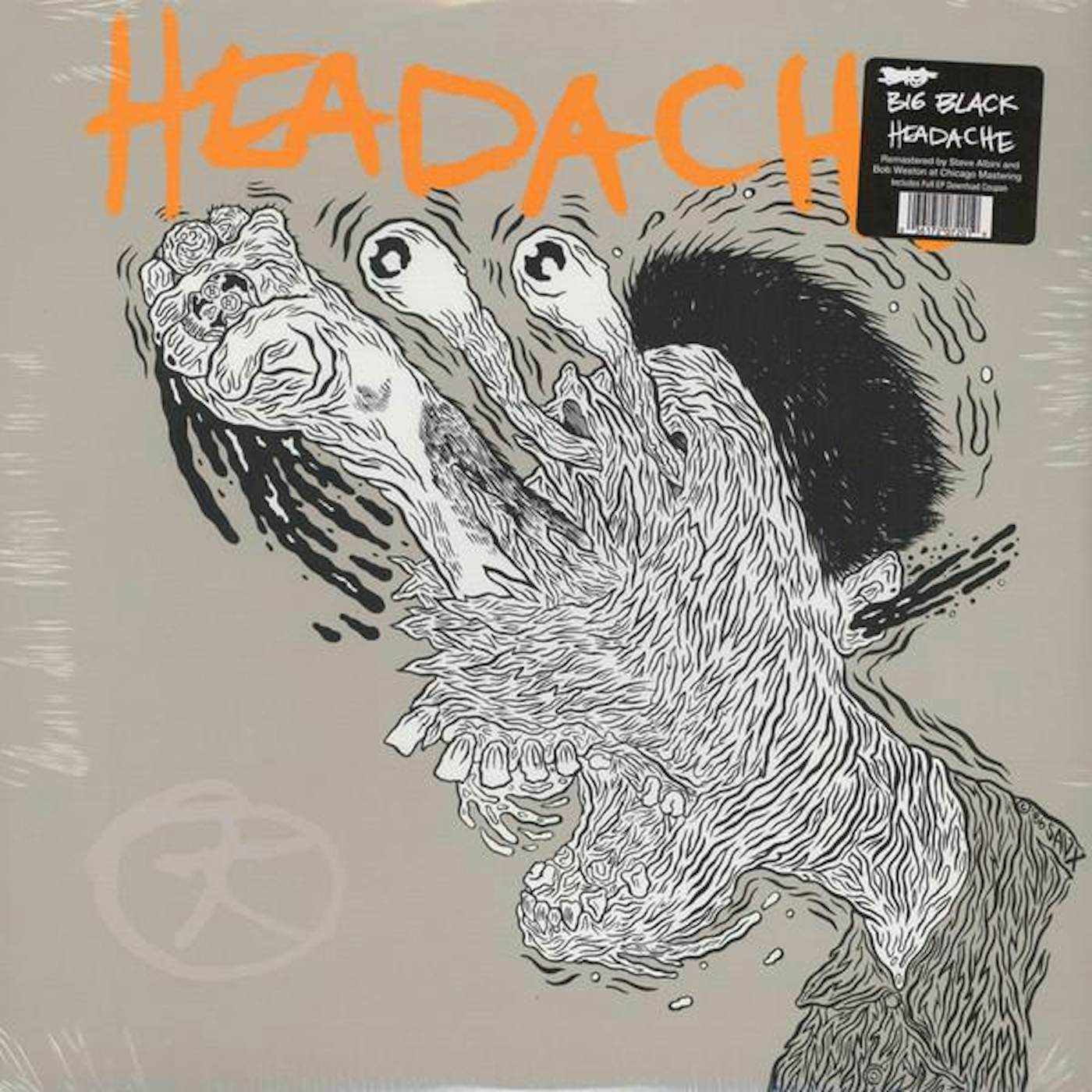 Big Black HEADACHE EP Vinyl Record