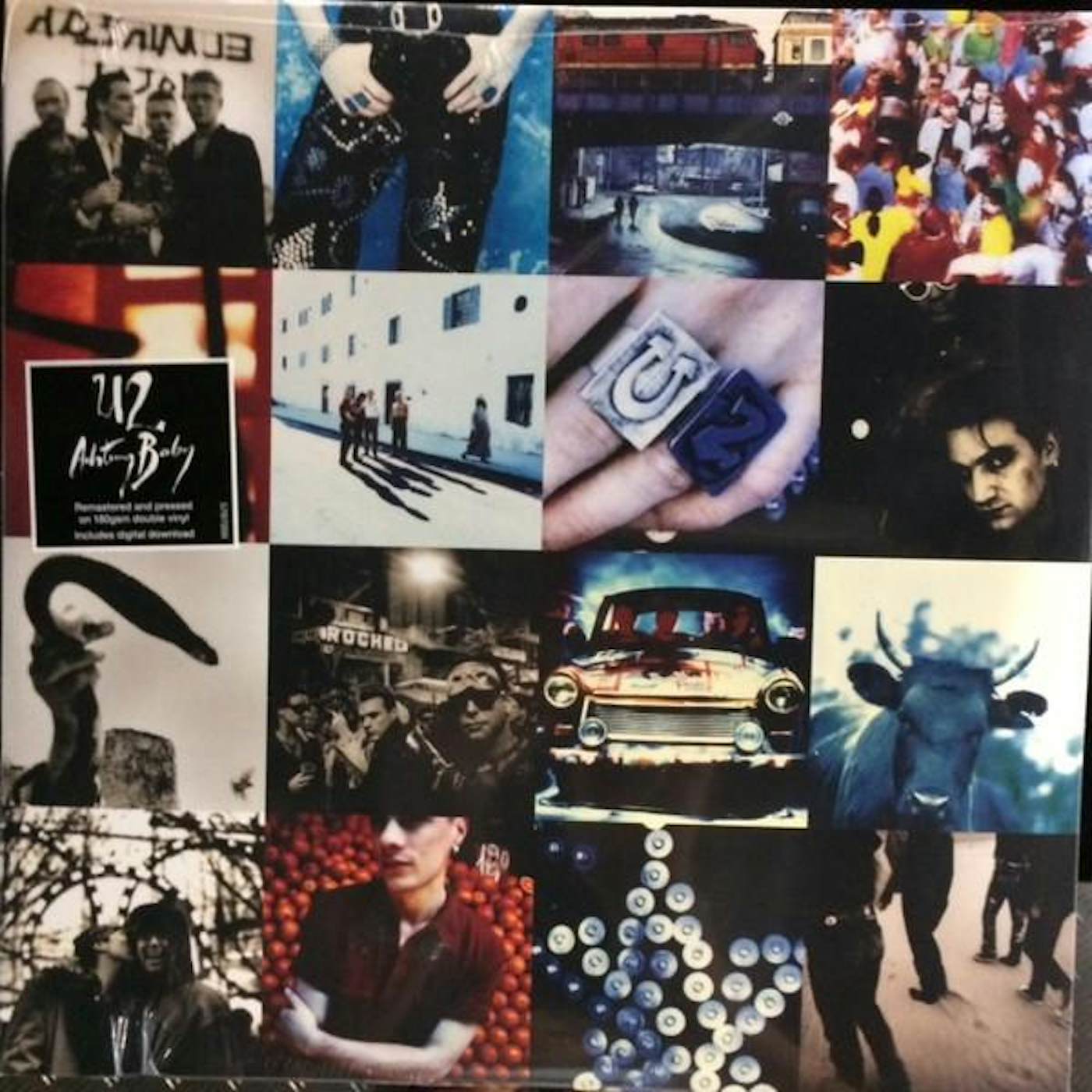 U2 ACHTUNG BABY (180G/2 LP) Vinyl Record