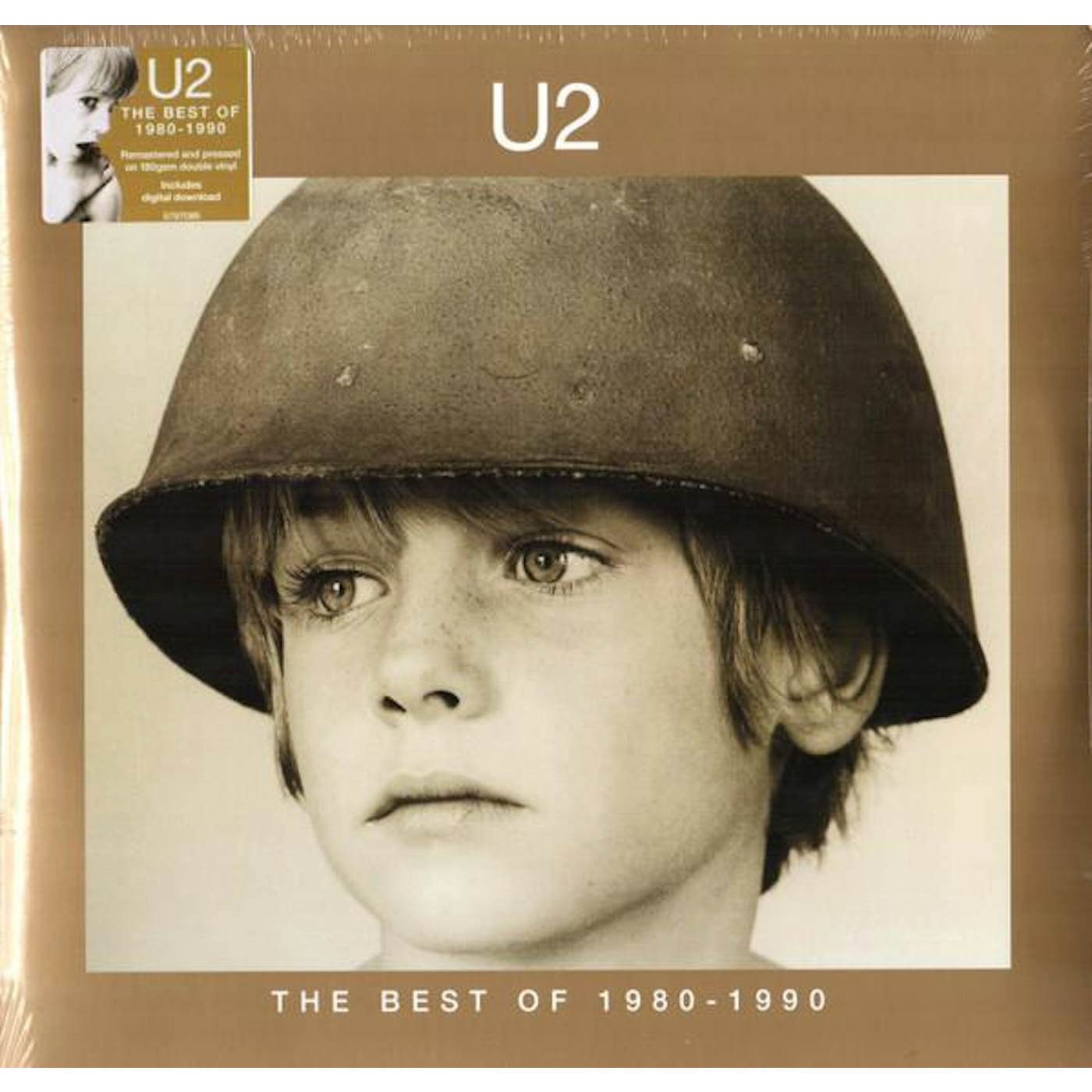 U2 BEST OF 1980-1990 (180G/2 LP) Vinyl Record