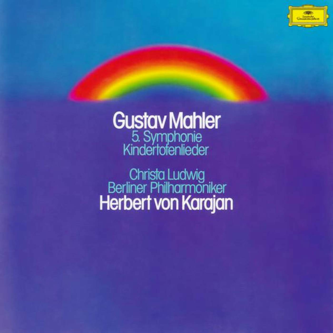 Herbert von Karajan MAHLER: SYMPHONY NO. 5. KINDERTOTENLIEDER (LIMITED) CD