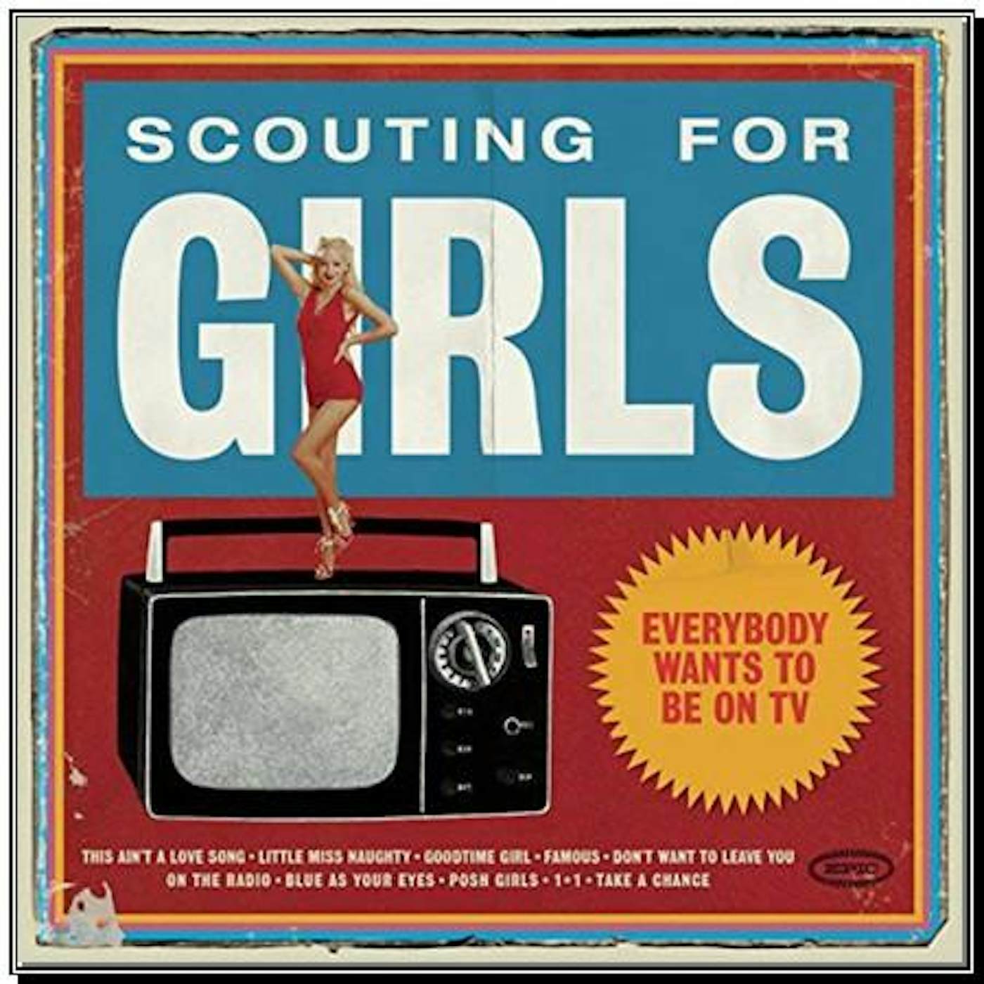 Scouting For Girls EVERYBODY WANTS TO BE ON TV CD
