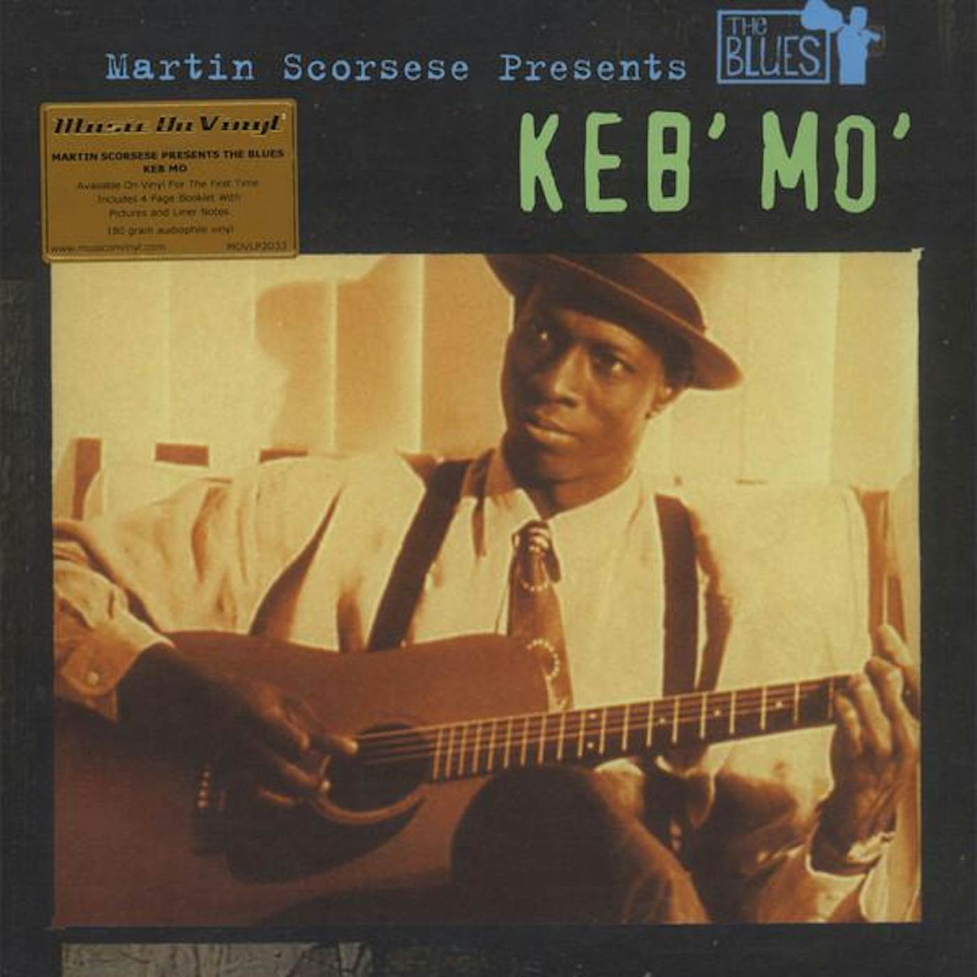 Keb' Mo' MARTIN SCORSESE PRESENTS THE BLUES (2LP/180G) Vinyl Record