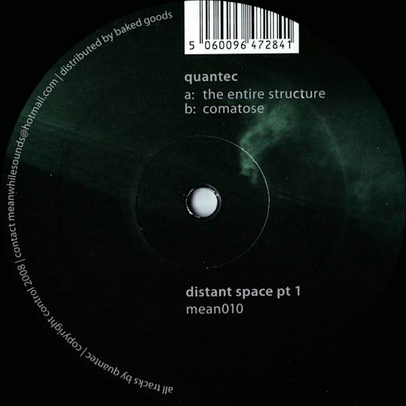 Quantec DISTANT SPACE 1 Vinyl Record