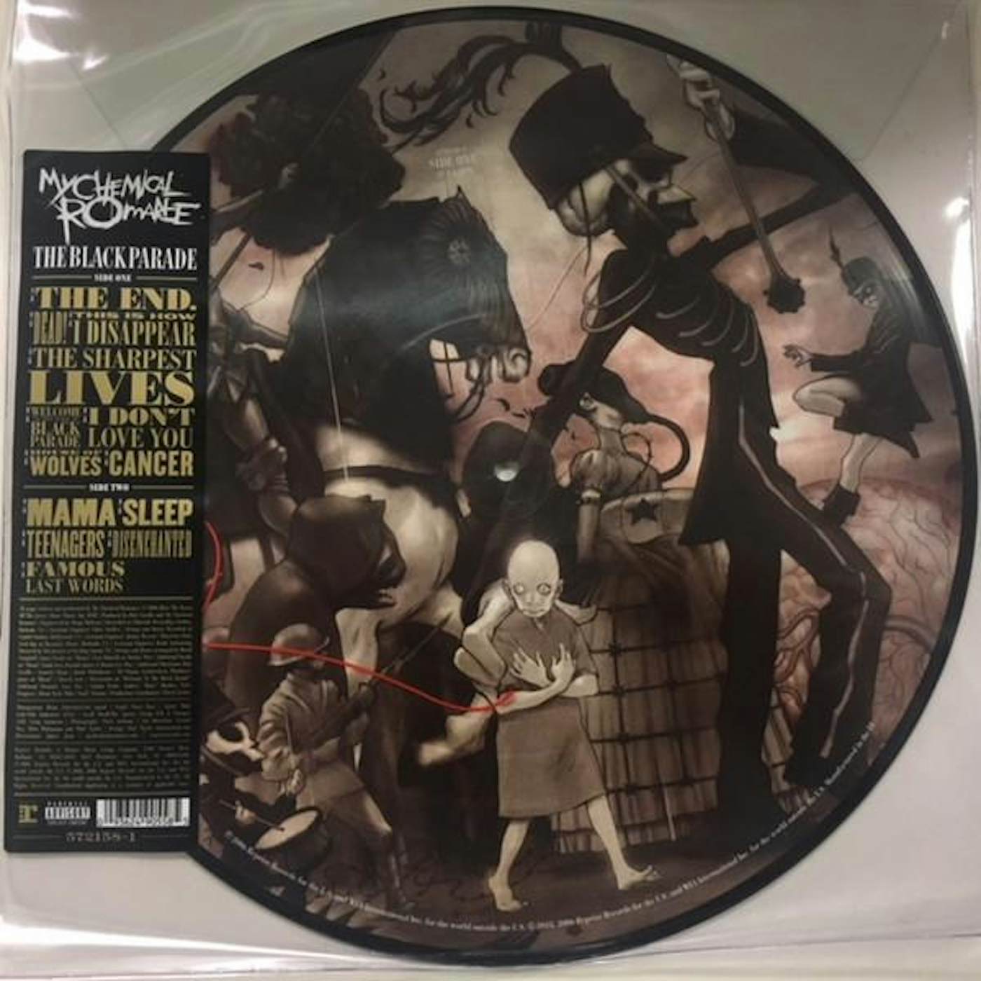 My Chemical Romance BLACK PARADE (X) (PICTURE DISC) Vinyl Record