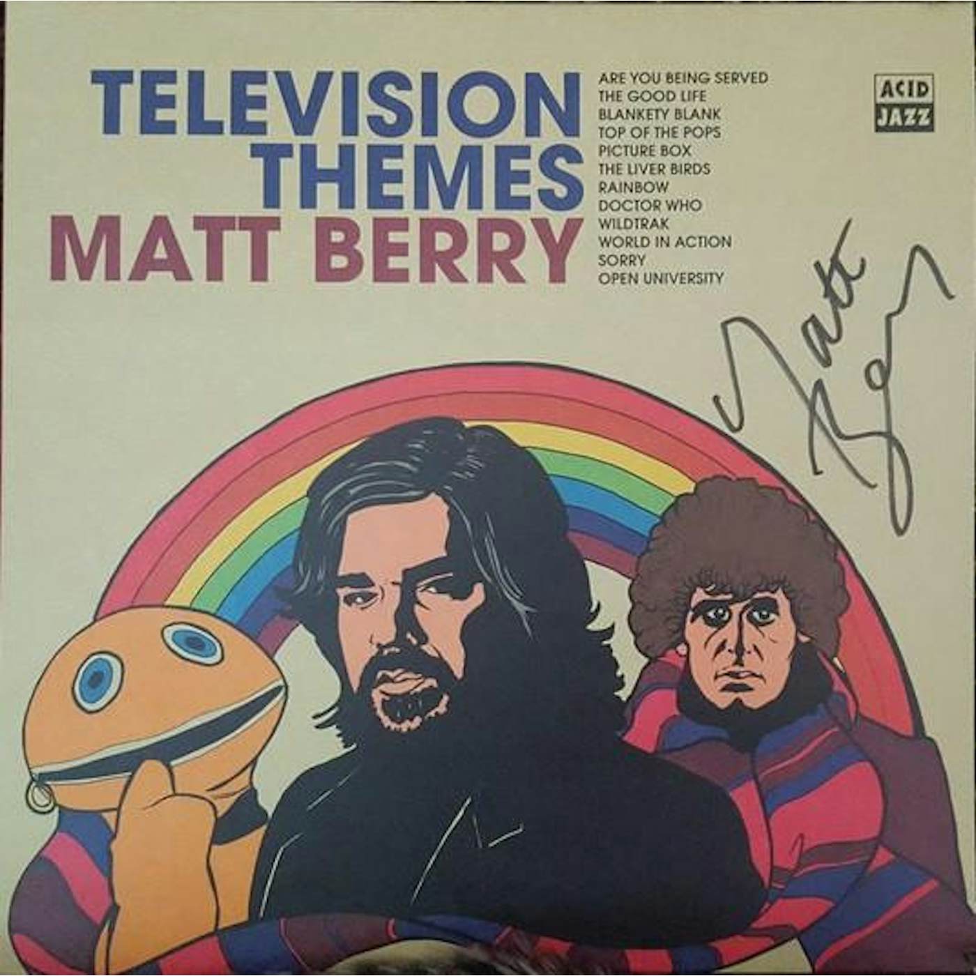 Matt Berry TELEVISION THEMES Vinyl Record