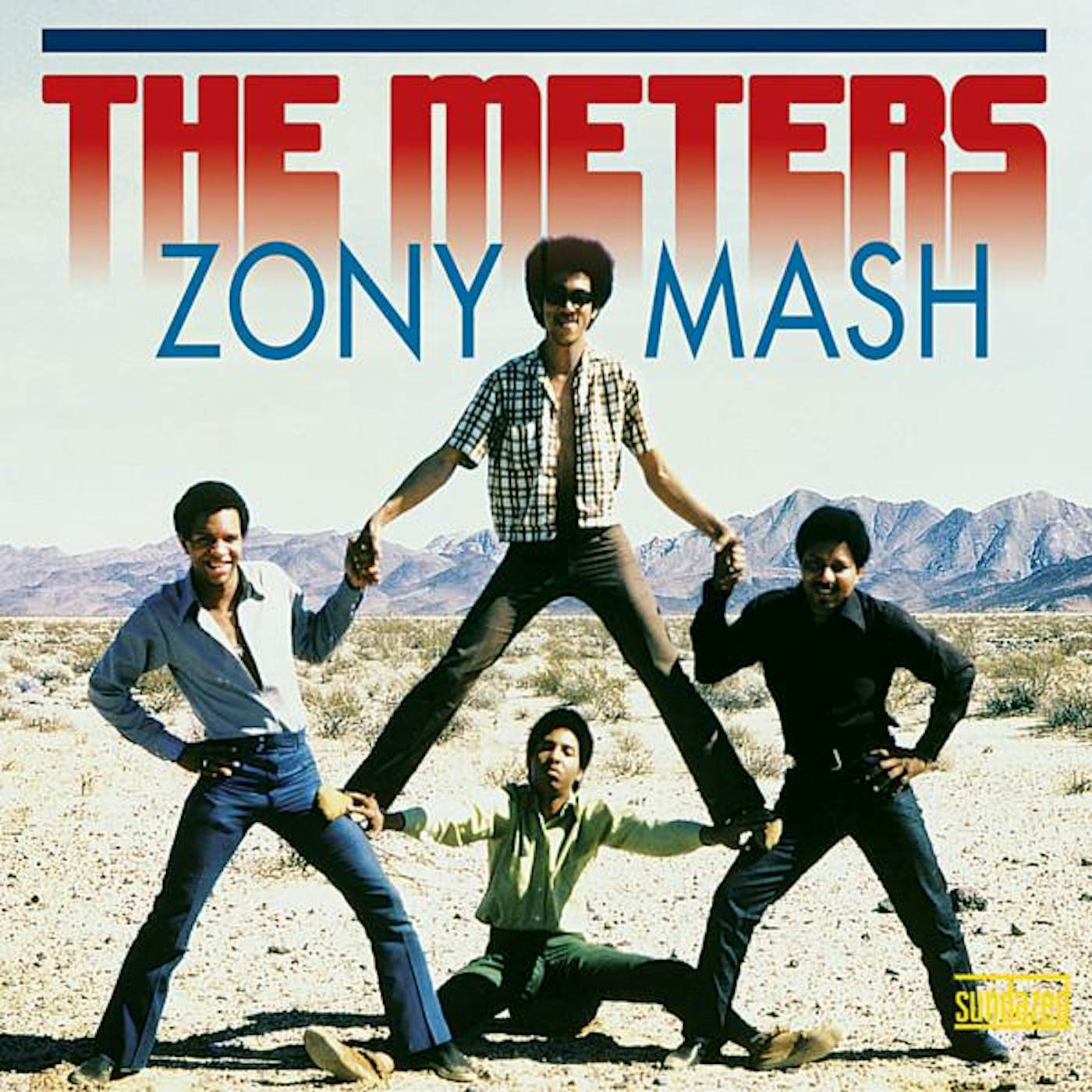 The Meters ZONY MASH (BLUE VINYL) Vinyl Record