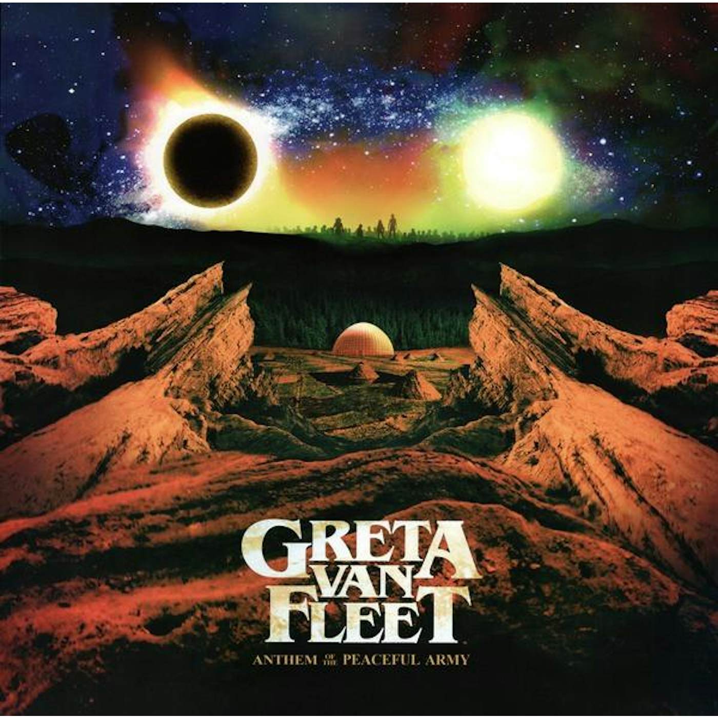 Greta Van Fleet ANTHEM OF THE PEACEFUL Vinyl Record