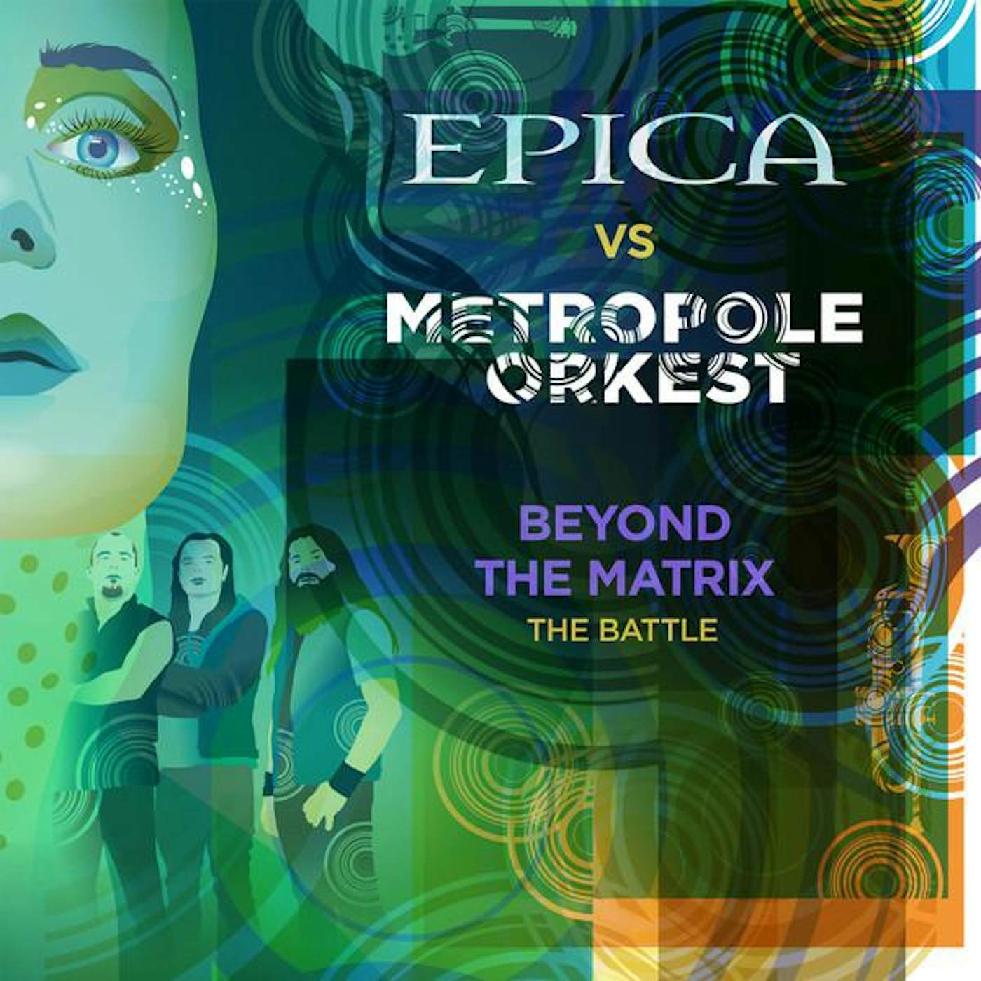 Epica BEYOND THE MATRIX: THE BATTLE Vinyl Record