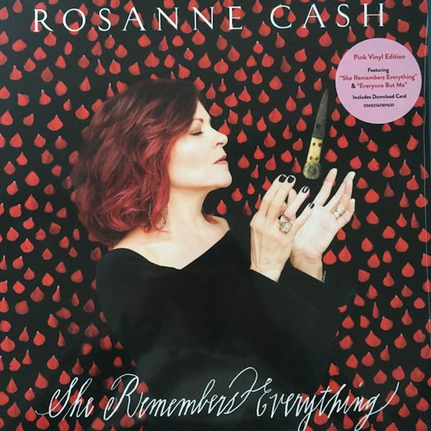 Rosanne Cash SHE REMEMBERS EVERYTHING (PINK VINYL) Vinyl Record