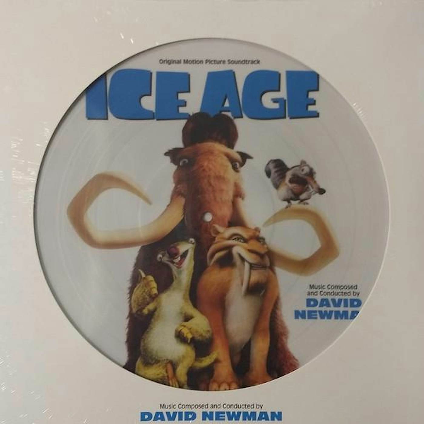 David Newman ICE AGE Original Soundtrack (PICTURE DISC) Vinyl Record