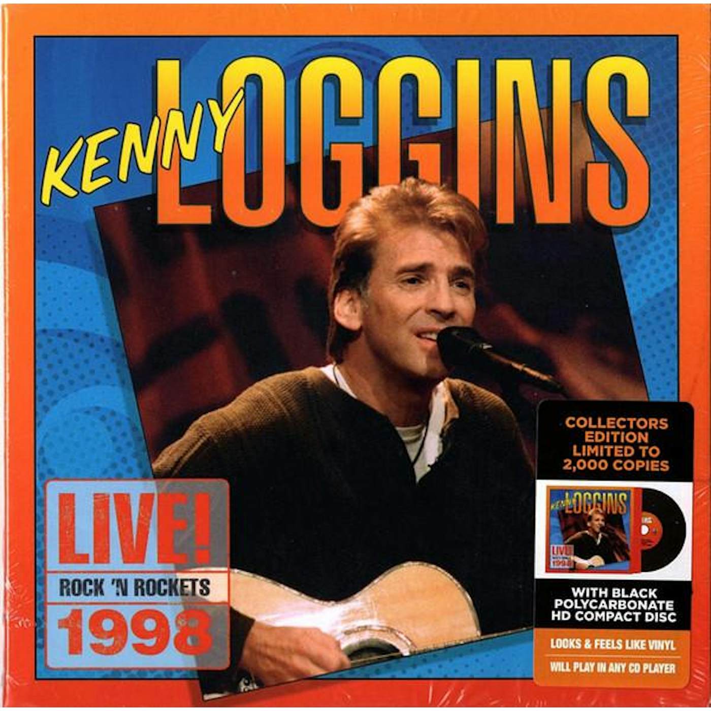 Kenny Loggins CD - Live! Rock N' Rockets 1998