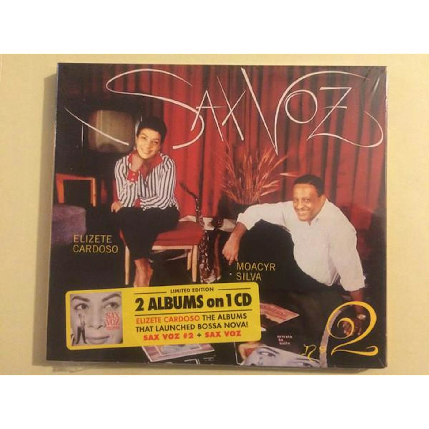 Elizete Cardoso / Moacyr Silva SAX VOZ NO. 2 +  SAX VOZ (24BIT REMASTER) CD