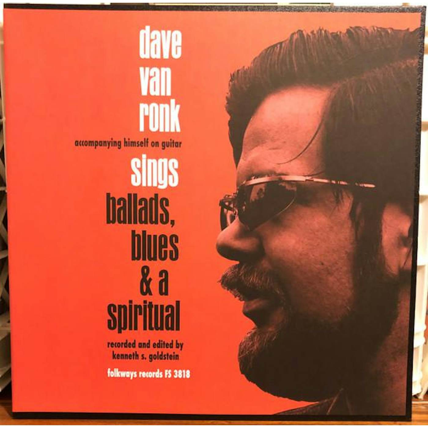Dave Van Ronk BALLADS, BLUES & A SPIRITUAL Vinyl Record