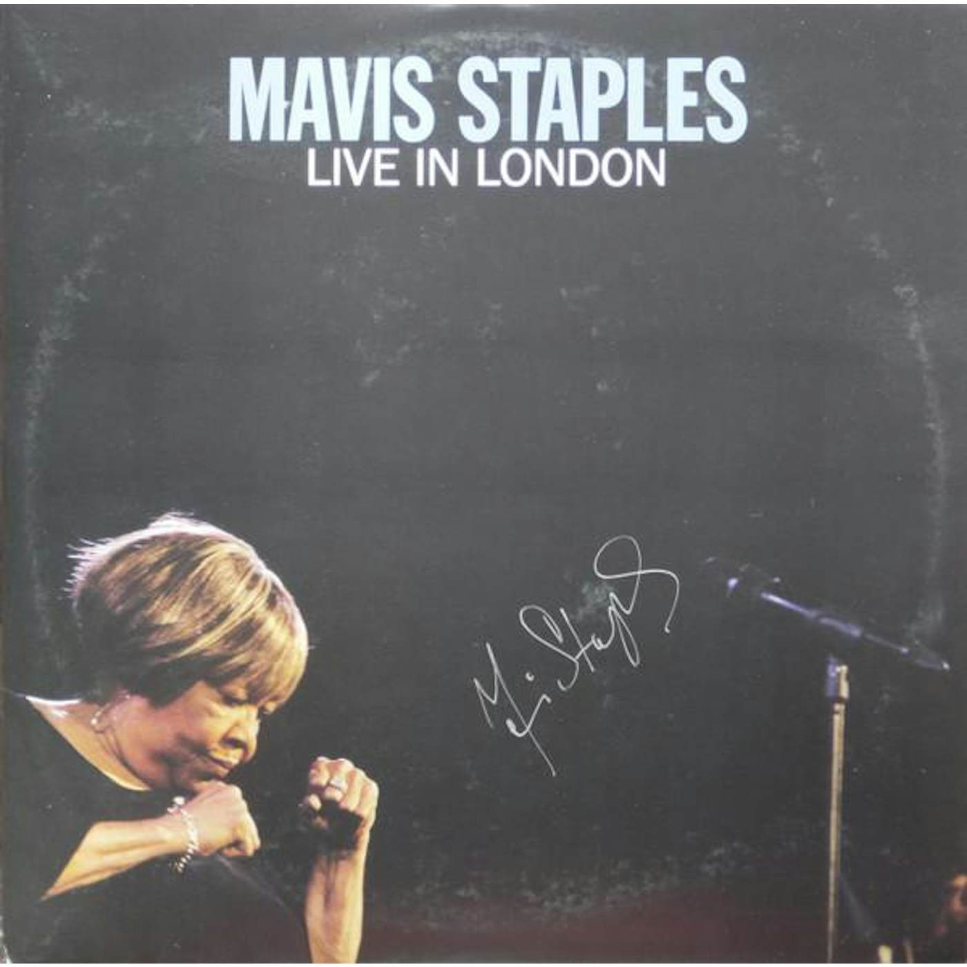 Mavis Staples Live in London Vinyl Record