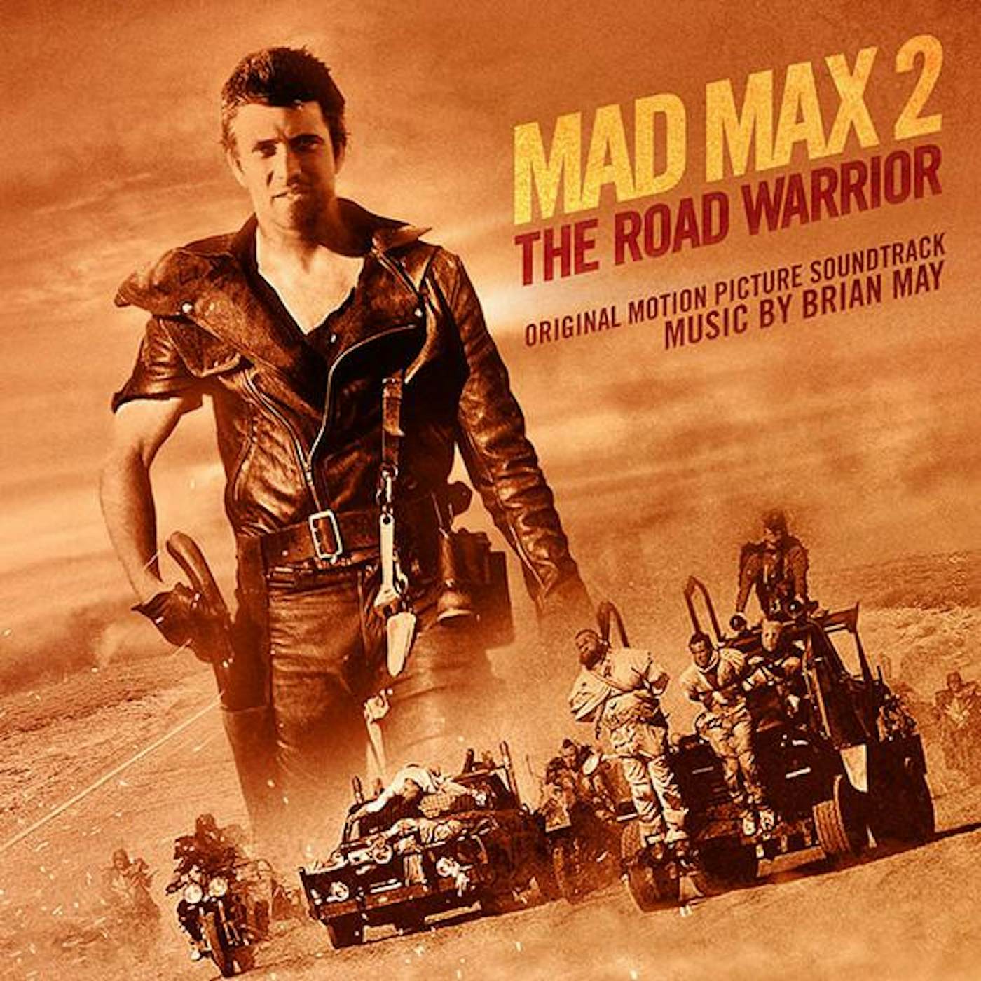 Brian May ROAD WARRIOR / MAD MAX 2 Original Soundtrack (RED VINYL) Vinyl Record