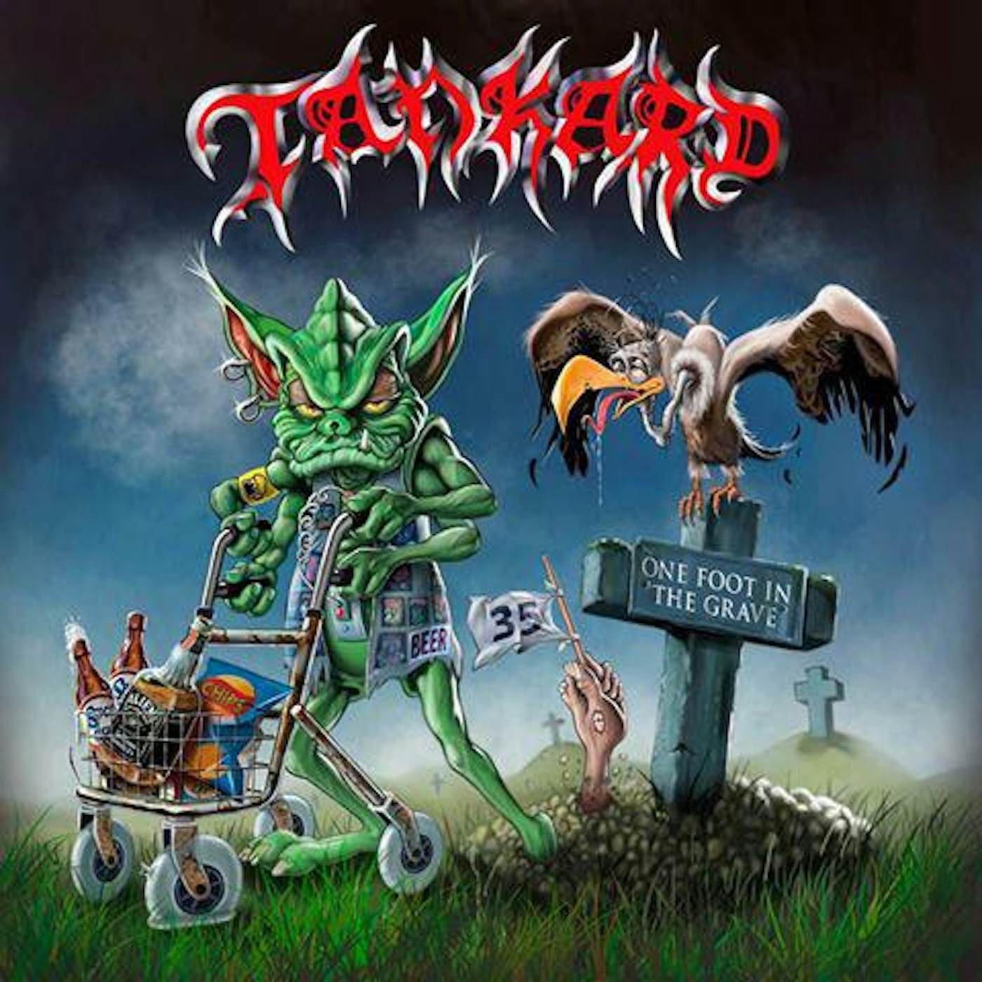 Tankard ONE FOOT IN THE GRAVE CD