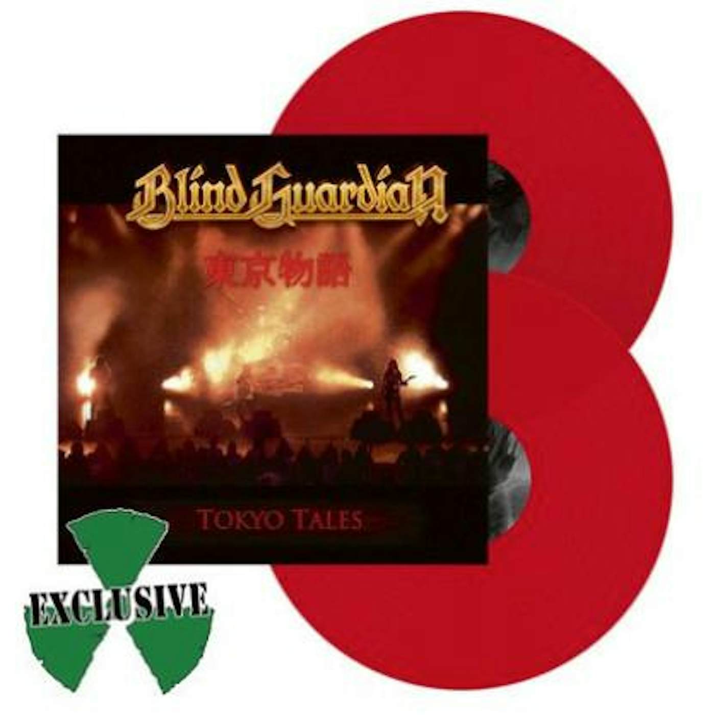 Blind Guardian TOKYO TALES (GATEFOLD/2LP/RED VINYL) Vinyl Record