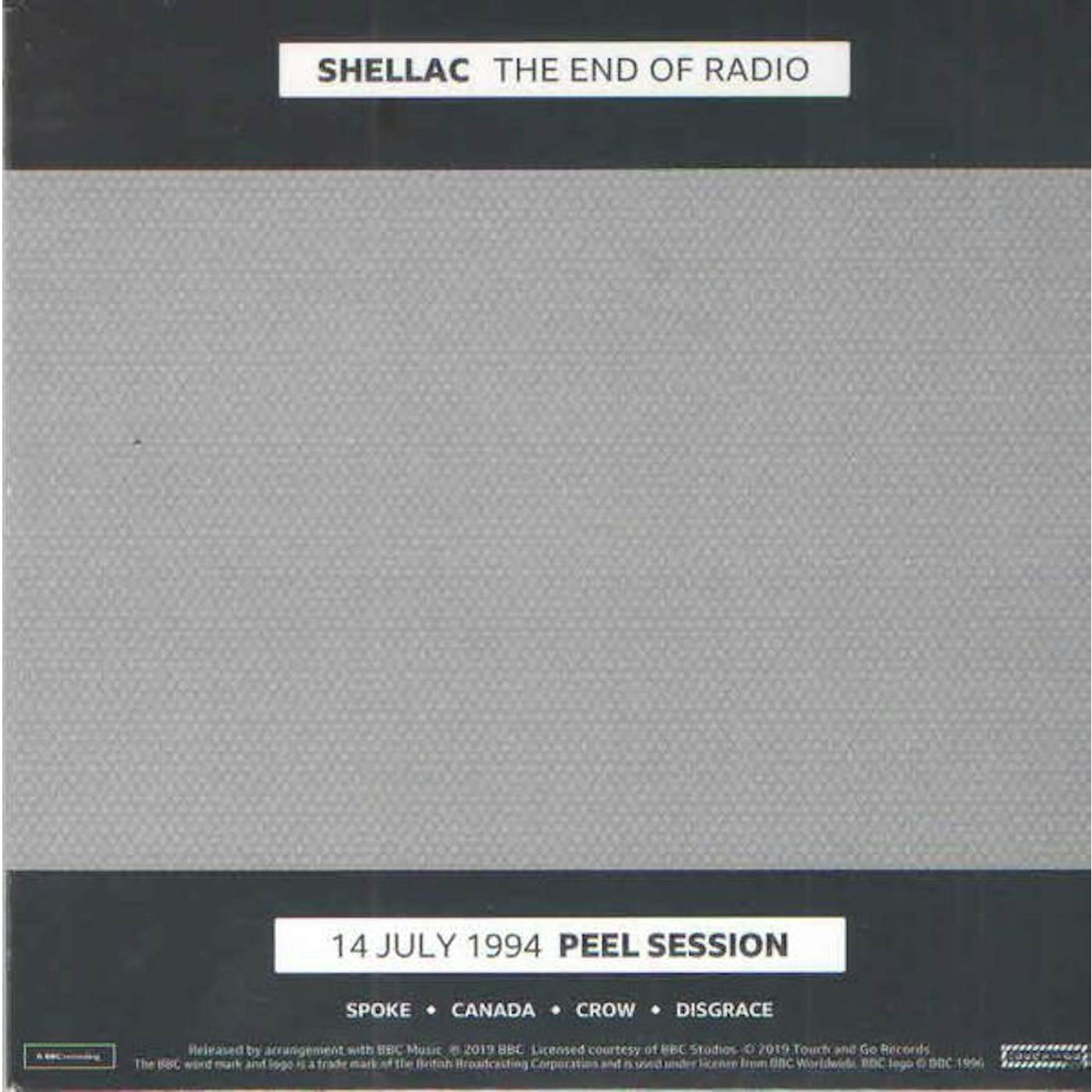 Shellac END OF RADIO CD