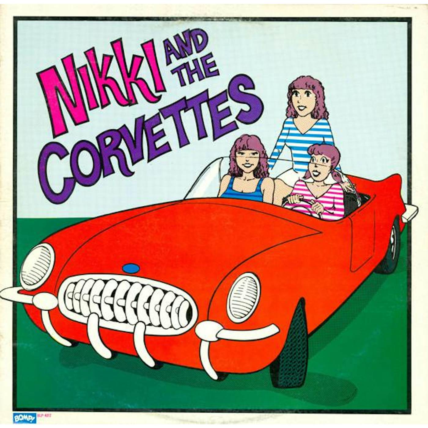 NIKKI & THE CORVETTES (BLUE VINYL) Vinyl Record