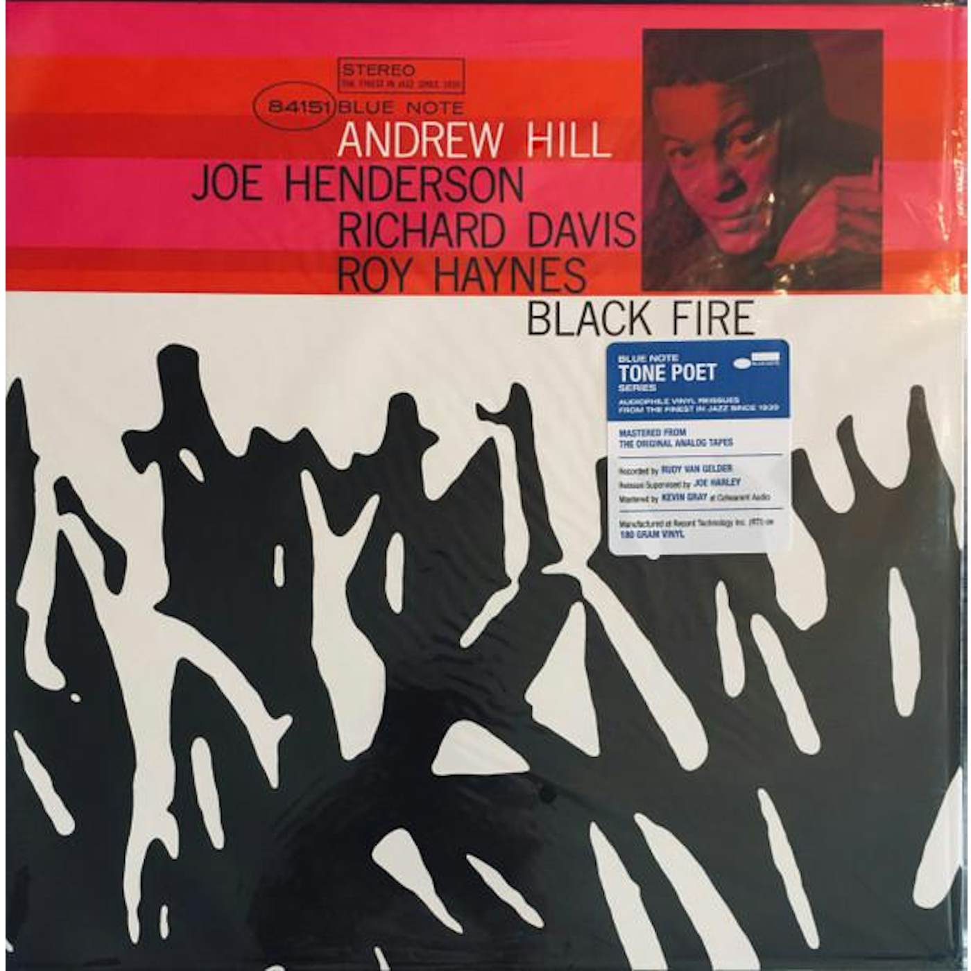 Andrew Hill BLACK FIRE (BLUE NOTE TONE POET SERIES) Vinyl Record