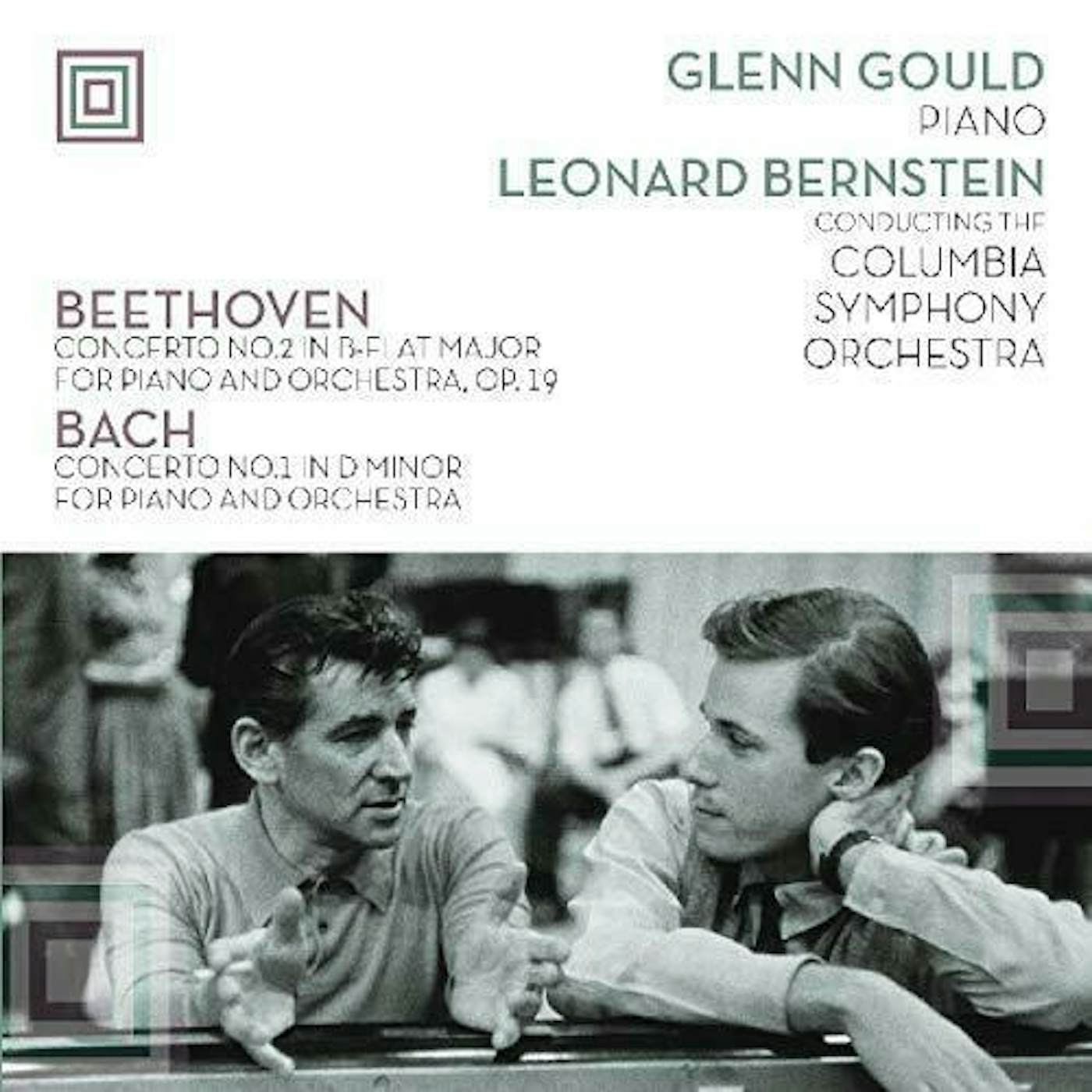 Glenn Gould PLAYS BEETHOVEN CONCERTO NO. 2 & BACH CONCERTO NO. 1 (180G) Vinyl Record