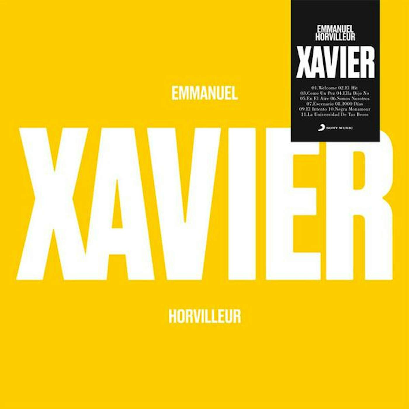 Emmanuel Horvilleur XAVIER CD