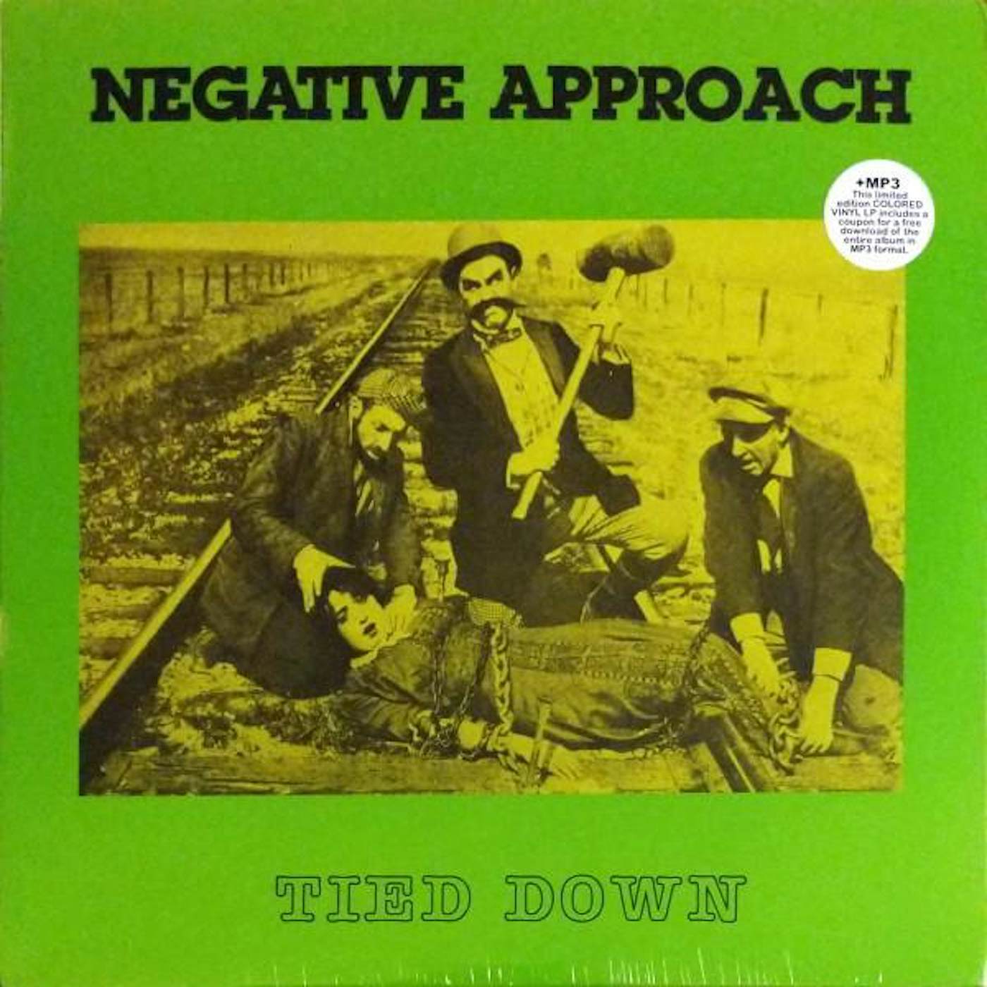 Negative Approach TIED DOWN (COLOR VINYL) Vinyl Record