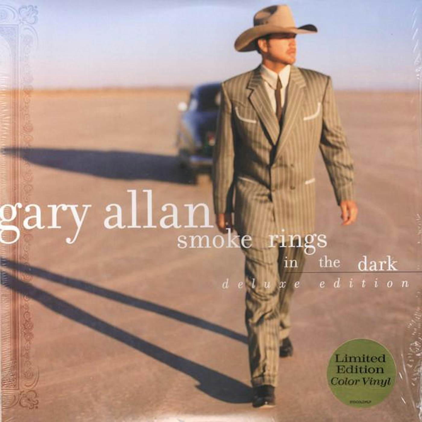 Gary Allan SMOKE RINGS IN THE DARK (DELUXE/NEON GREEN VINYL) Vinyl Record