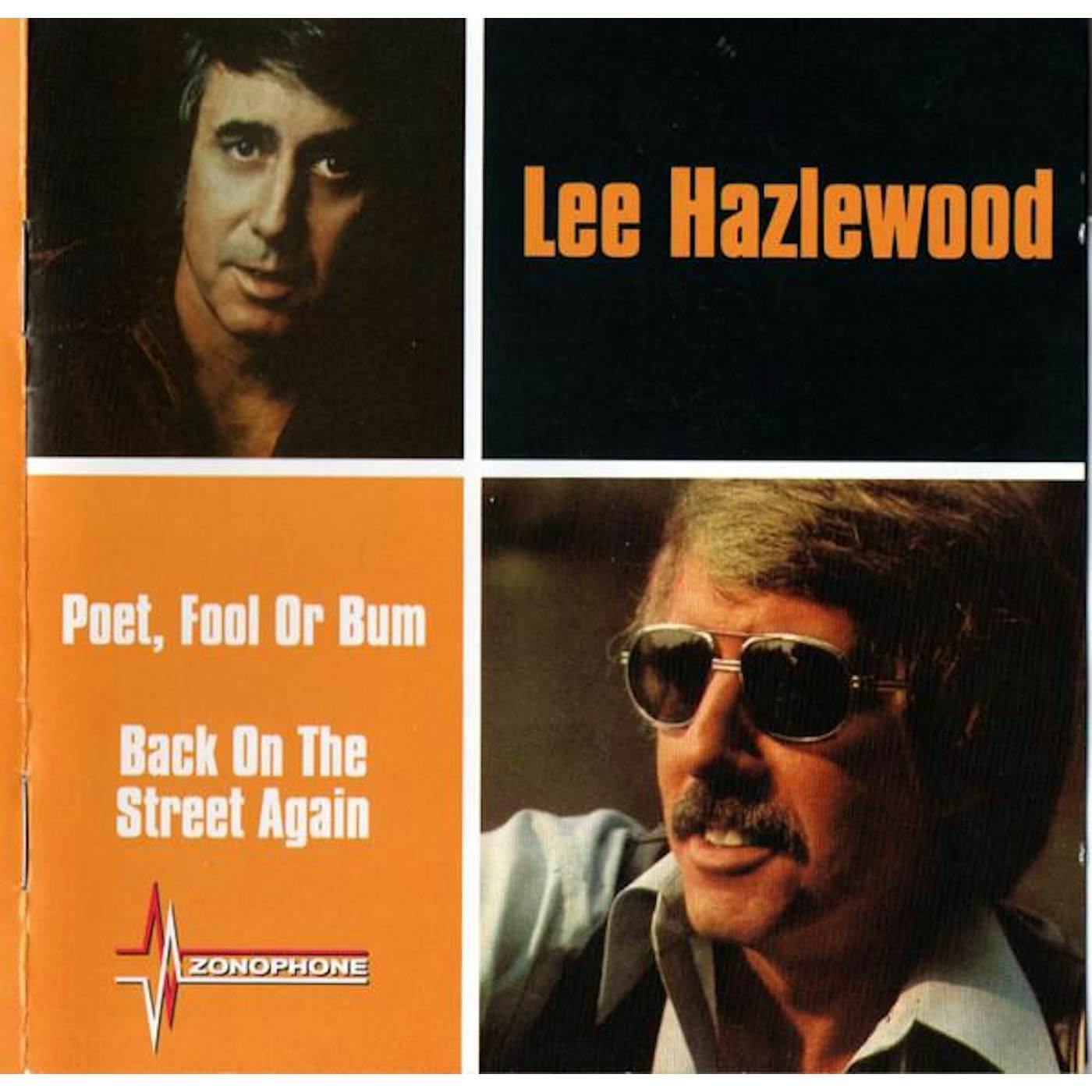 Lee Hazlewood POET FOOL OR BUM / BACK ON THE STREET AGAIN CD
