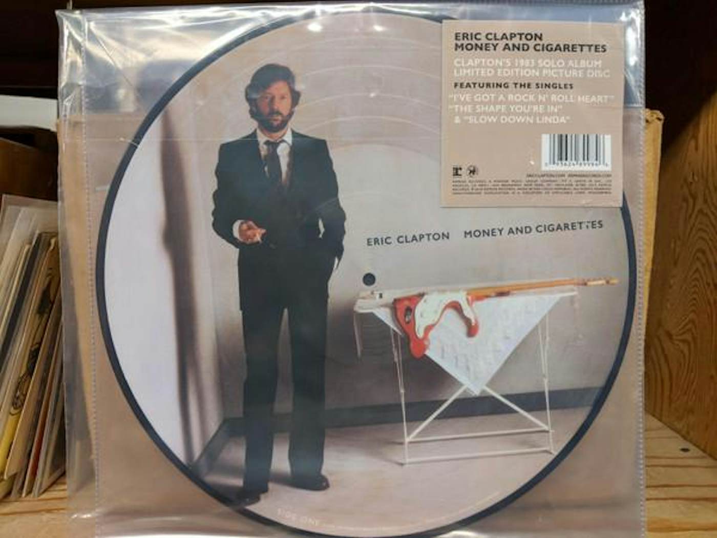 Eric Clapton MONEY & CIGARETTES (PICTURE DISC) Vinyl Record