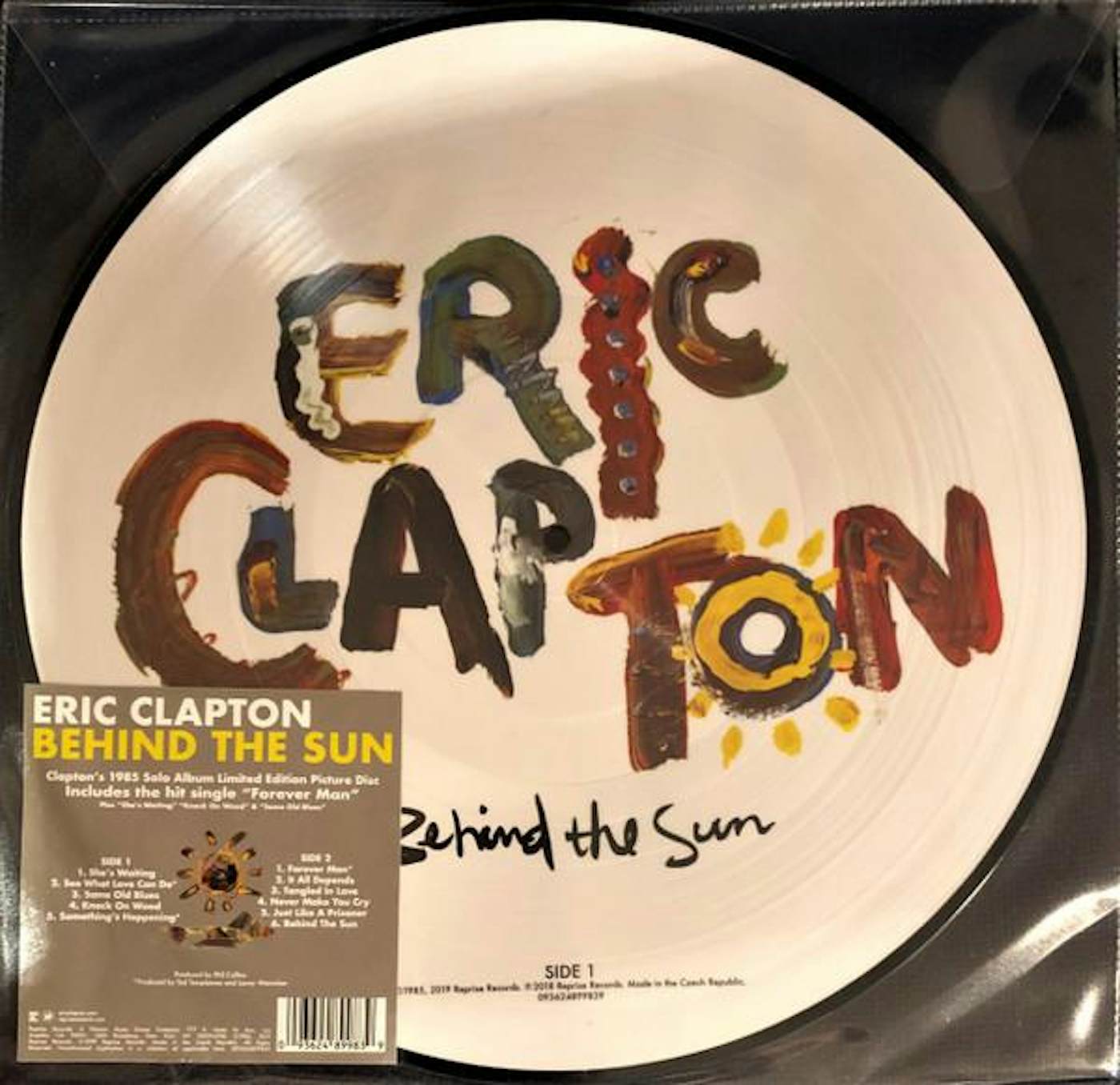 Clapton BEHIND THE DISC) Vinyl Record