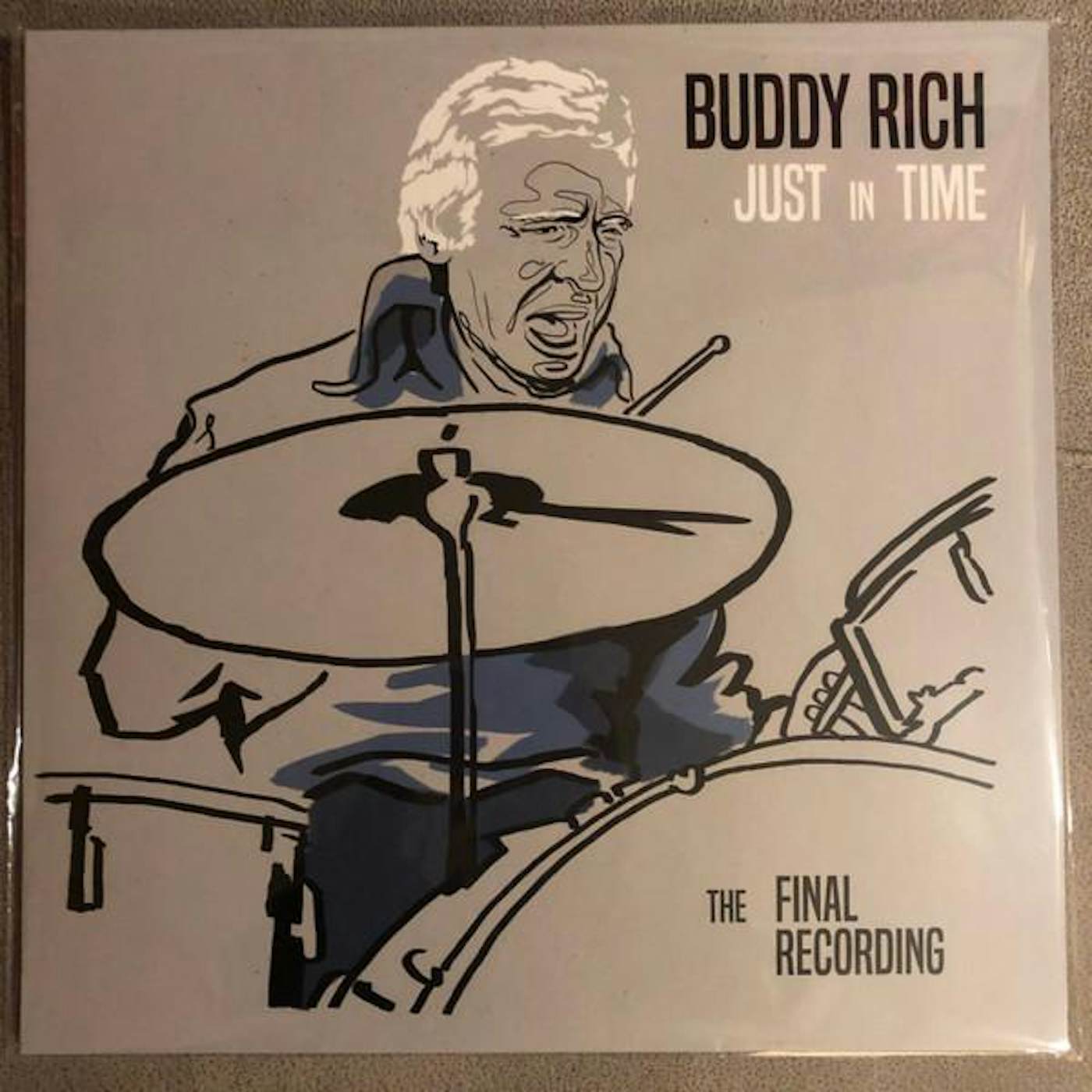 Buddy Rich JUST IN TIME - THE FINAL RECORDING (2LP) Vinyl Record