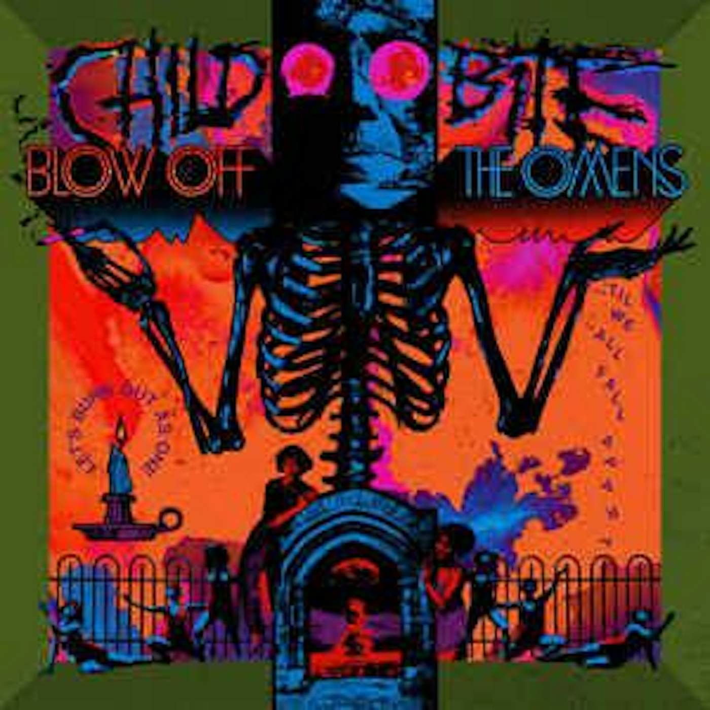 Child Bite Blow off the Omens Vinyl Record