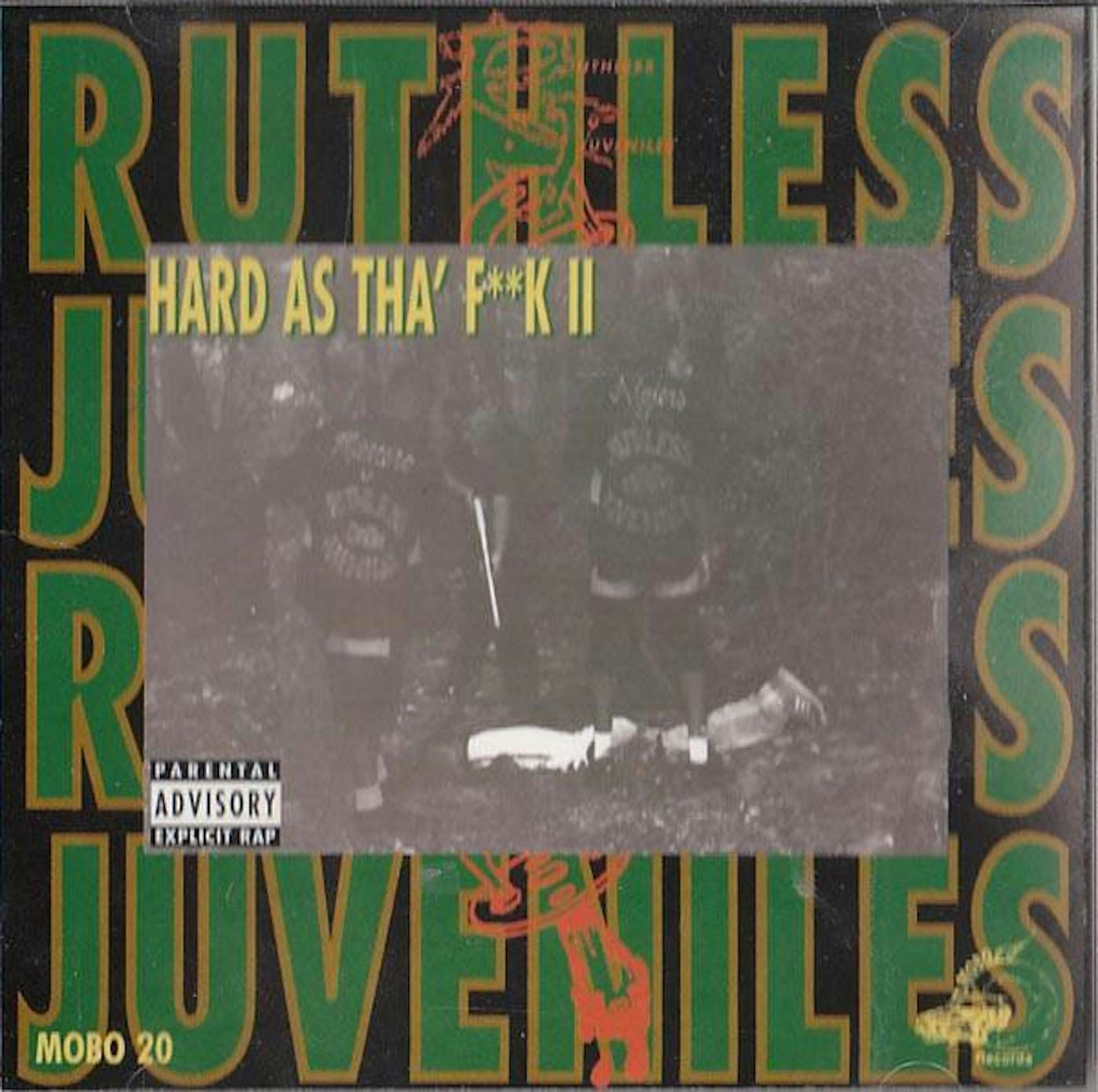 Ruthless Juveniles HARD AS THA FUCK II CD