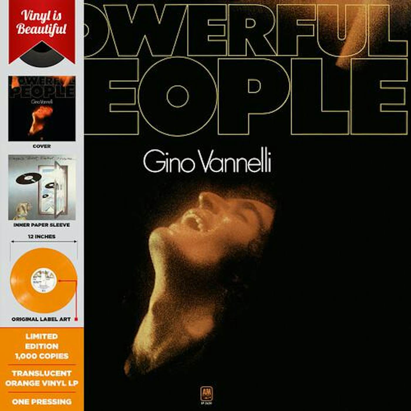 Gino Vannelli Powerful People Vinyl Record