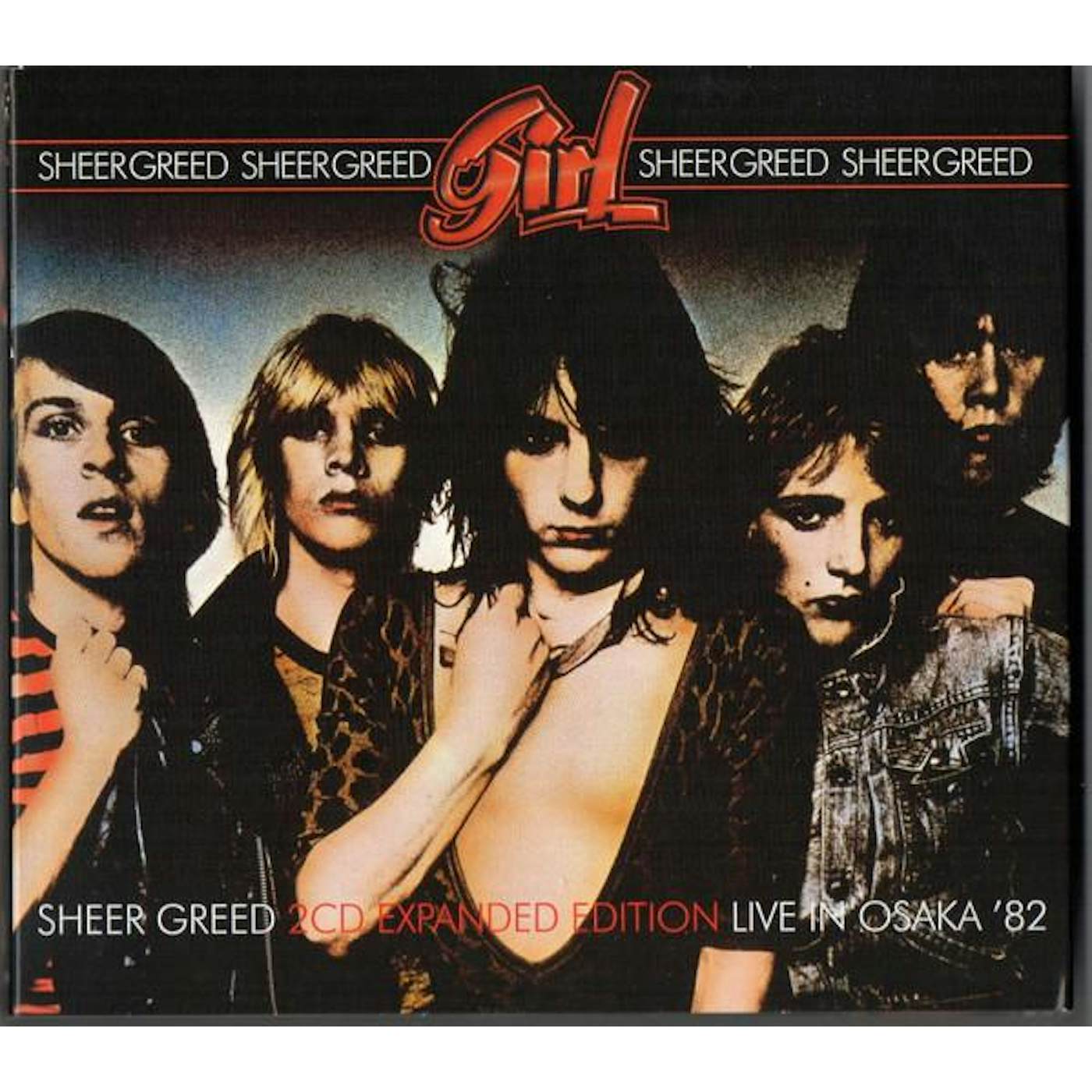 Girl SHEER GREED / LIVE IN OSAKA 82 (2CD EDITION) CD