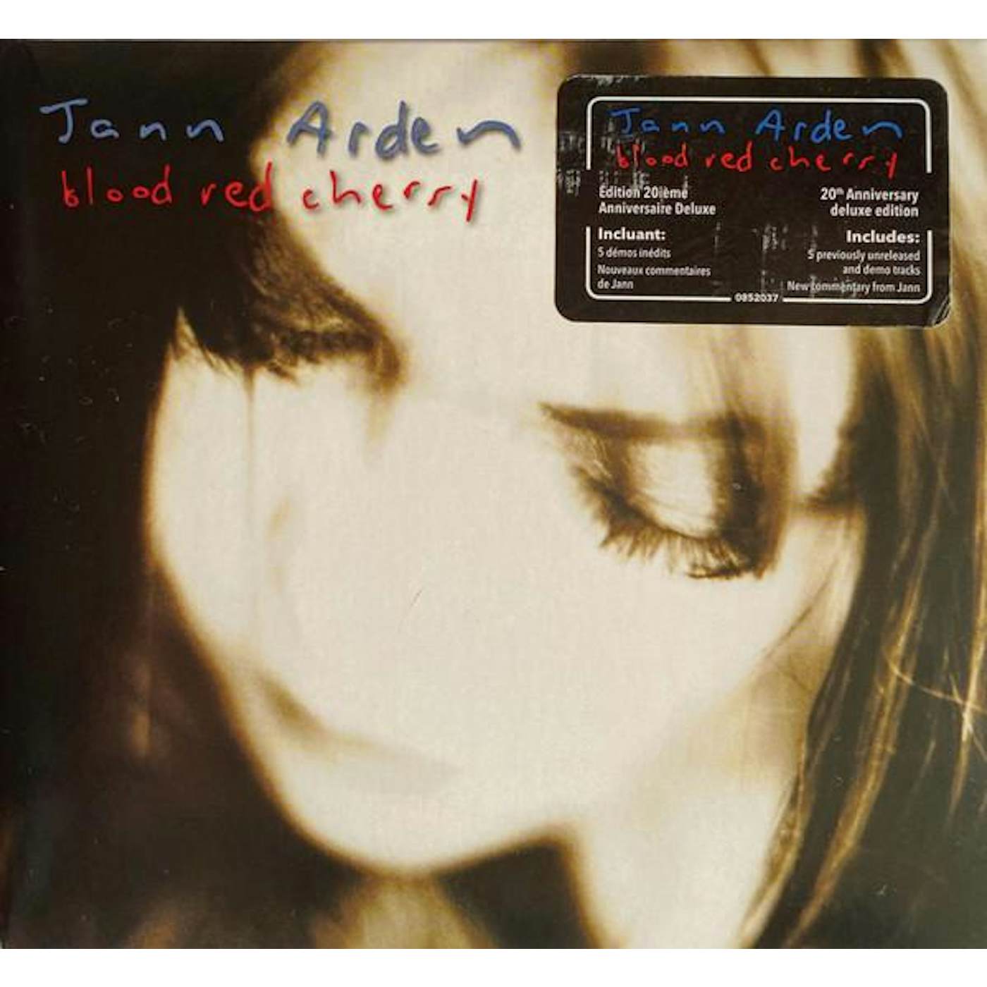 Jann Arden BLOOD RED CHERRY: 20TH ANNIVERSARY CD