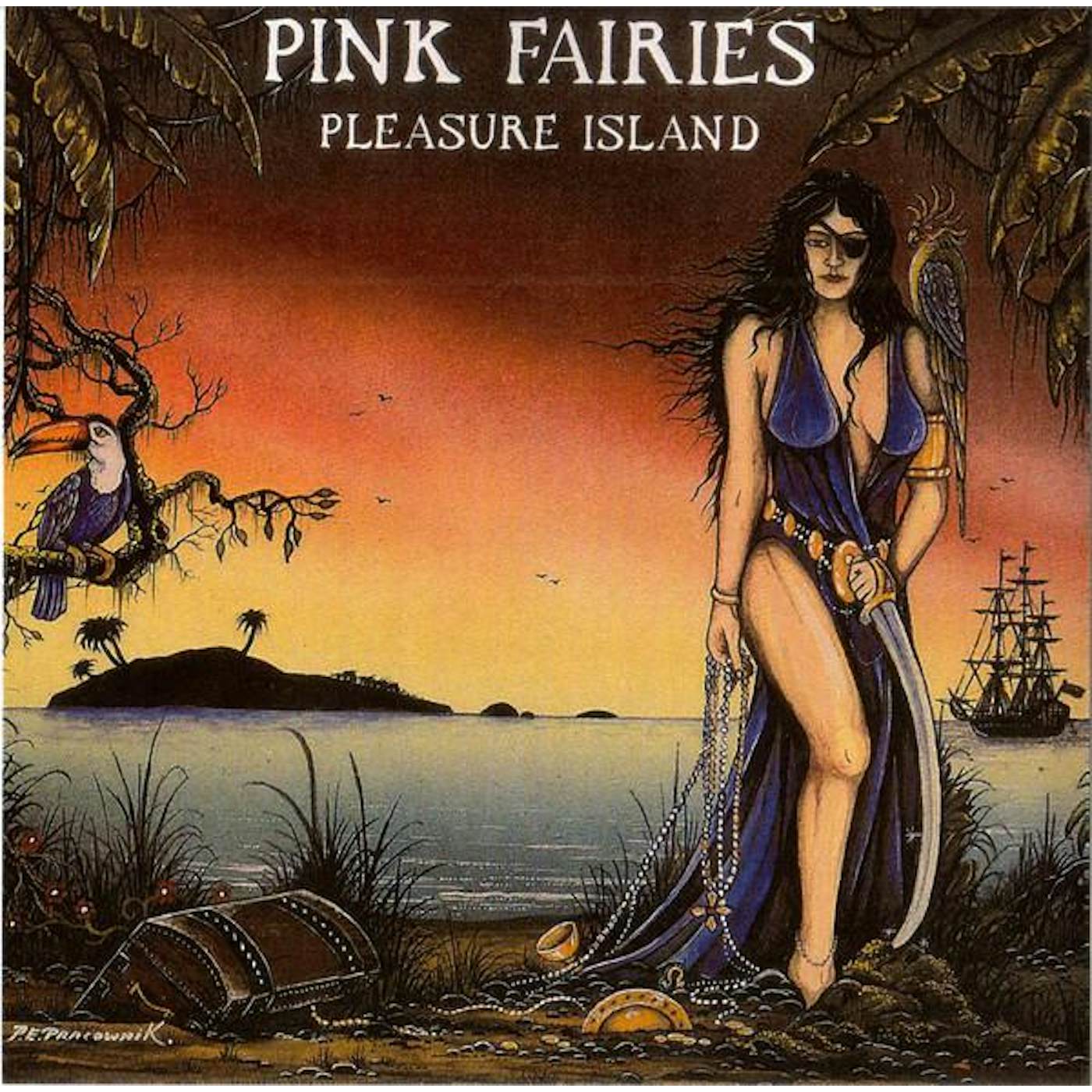 The Pink Fairies PLEASURE ISLAND CD