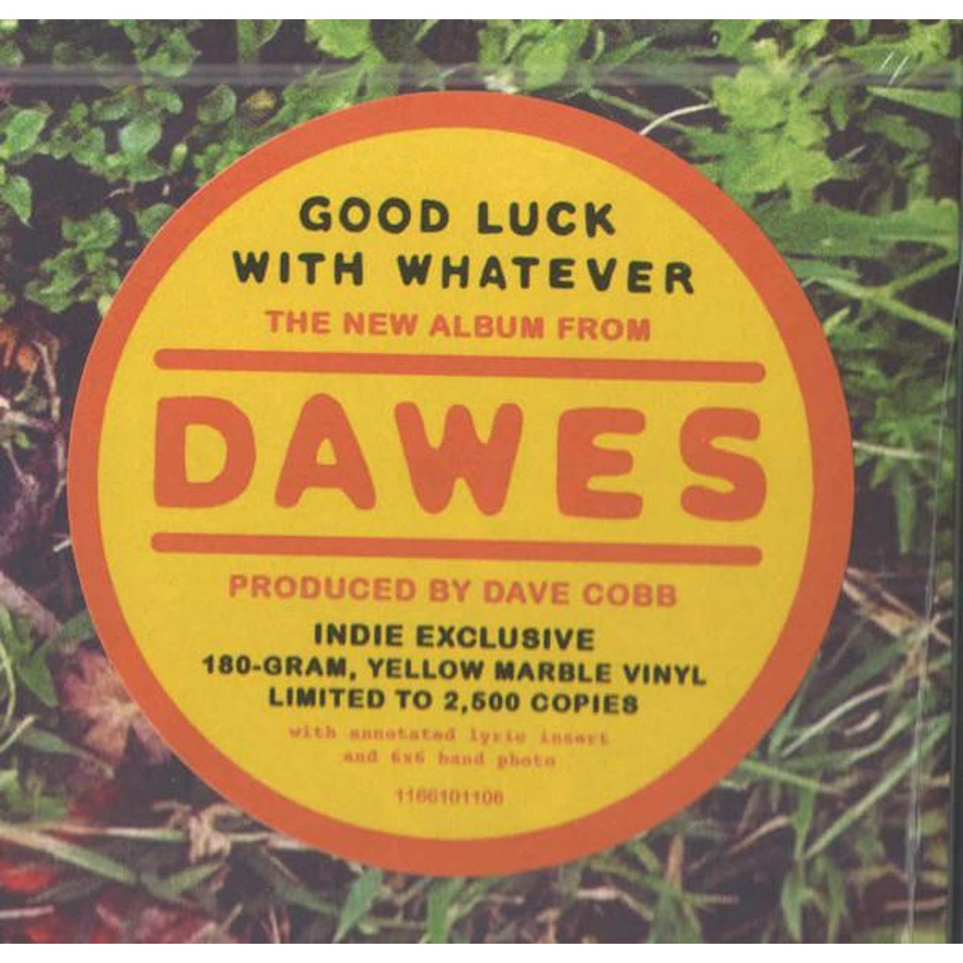 Dawes GOOD LUCK WITH WHATEVER (YELLOW MARBLE VINYL/180G) (I) Vinyl Record