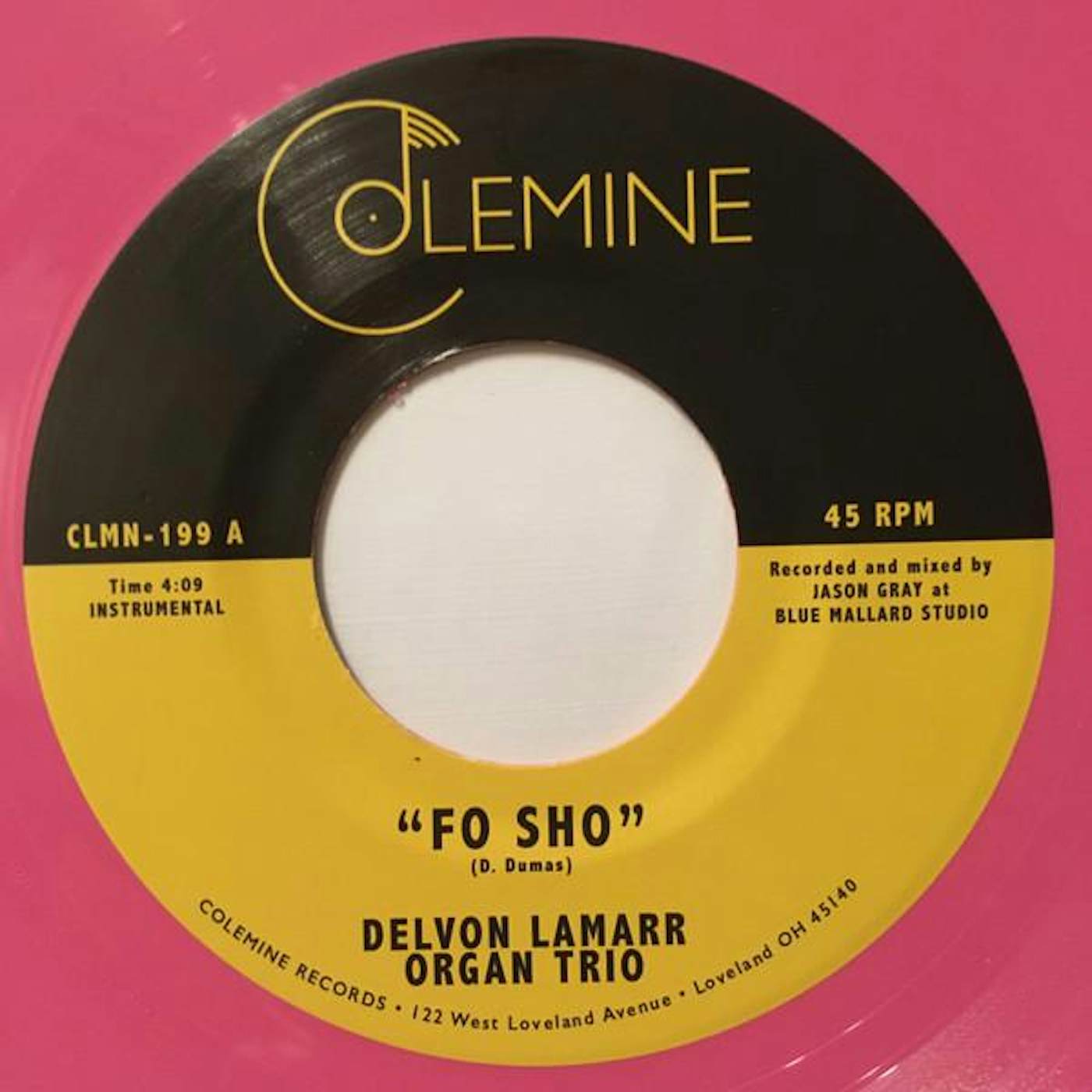 Delvon Lamarr Organ Trio FO SHO (PINK VINYL) Vinyl Record