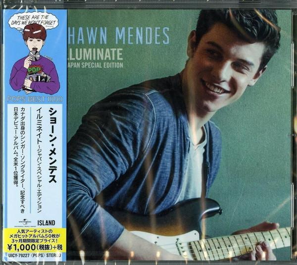 Shawn Mendes ILLUMINATE (JAPANESE SPECIAL EDITION) CD