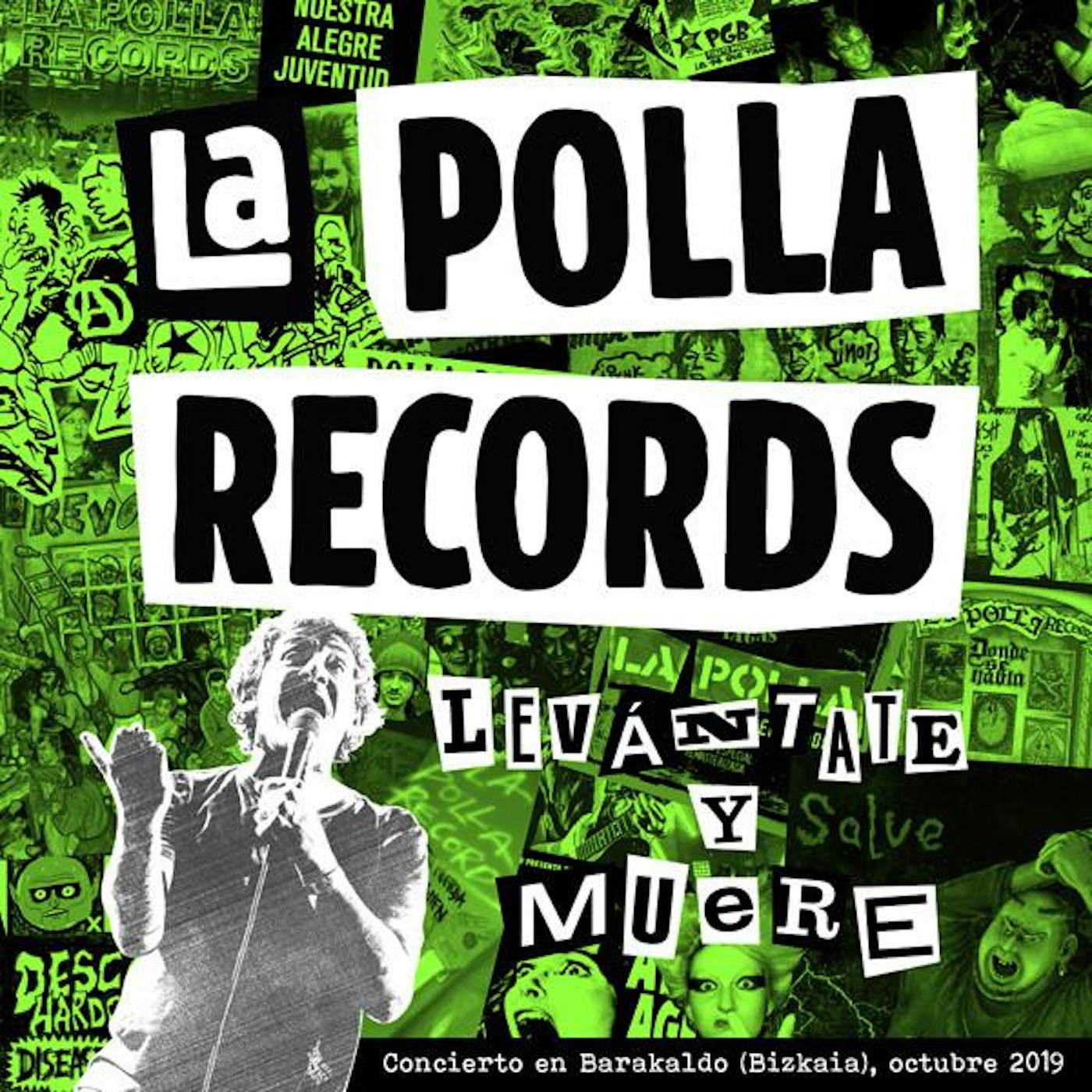 La Polla Records LEVANTATE Y MUERE (2LP/DVD/IMPORT) Vinyl Record