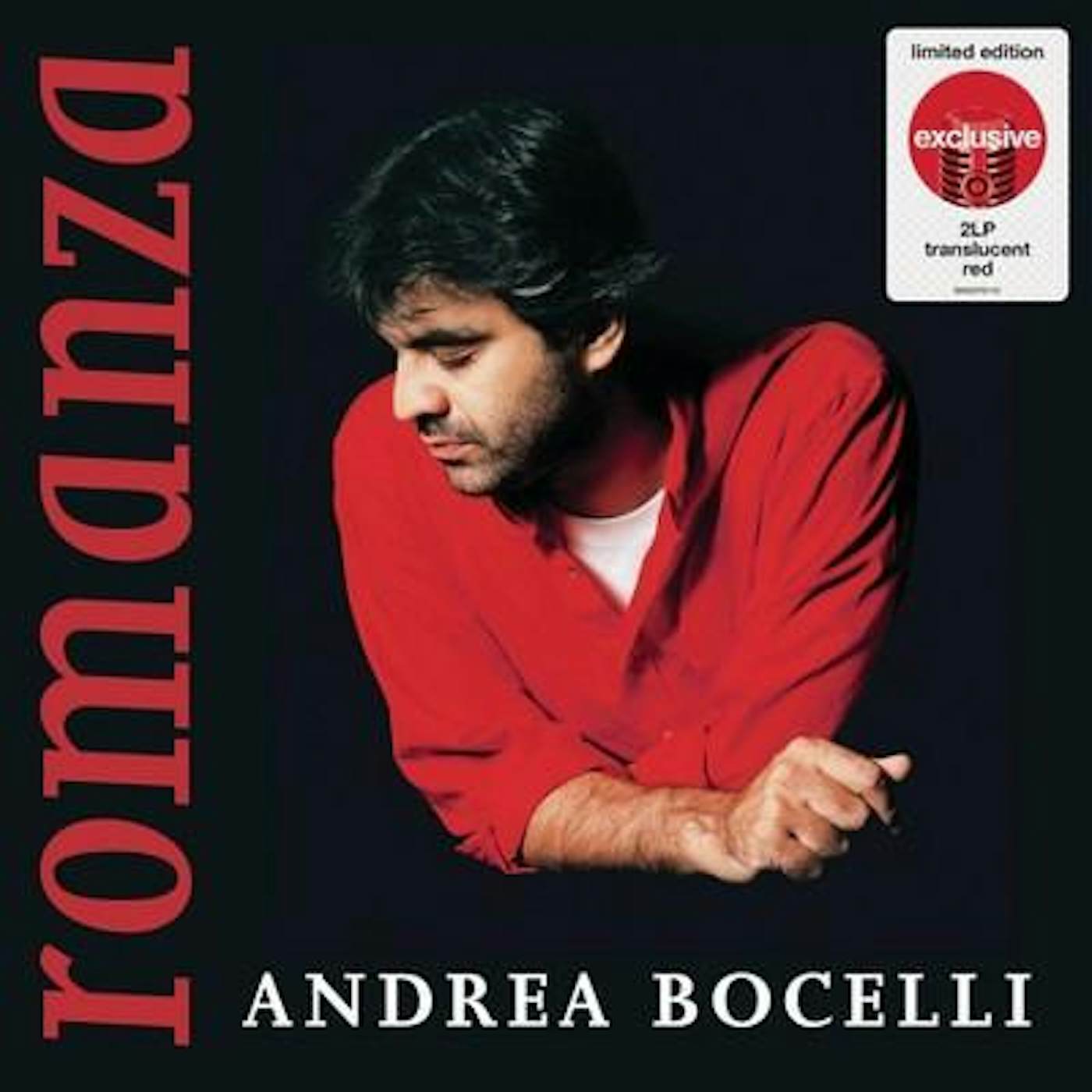 Andrea Bocelli Romanza (2LP/ Translucent Red) Vinyl Record