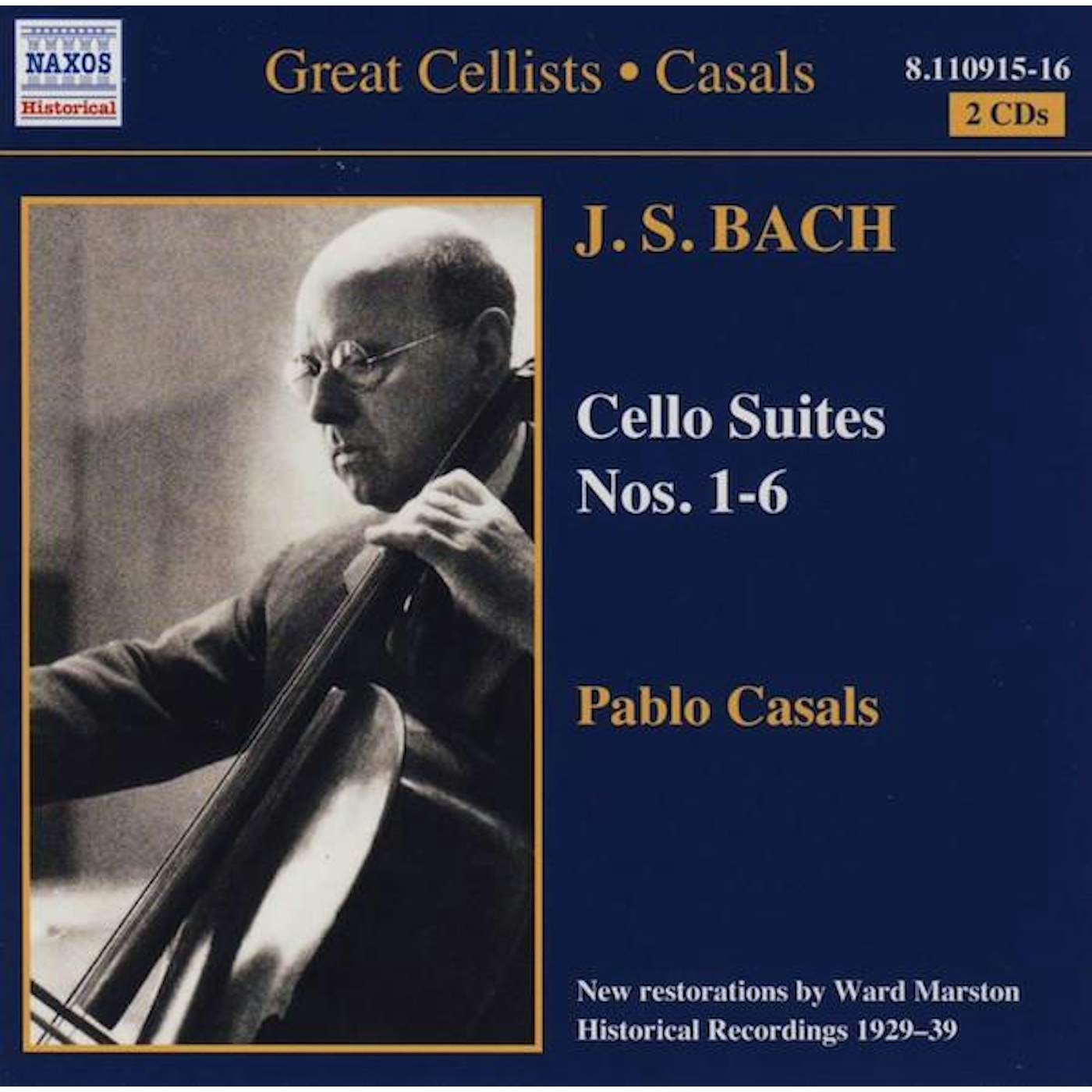 CELLO SUITES NOS.1-6 - Johann Sebastian Bach CD