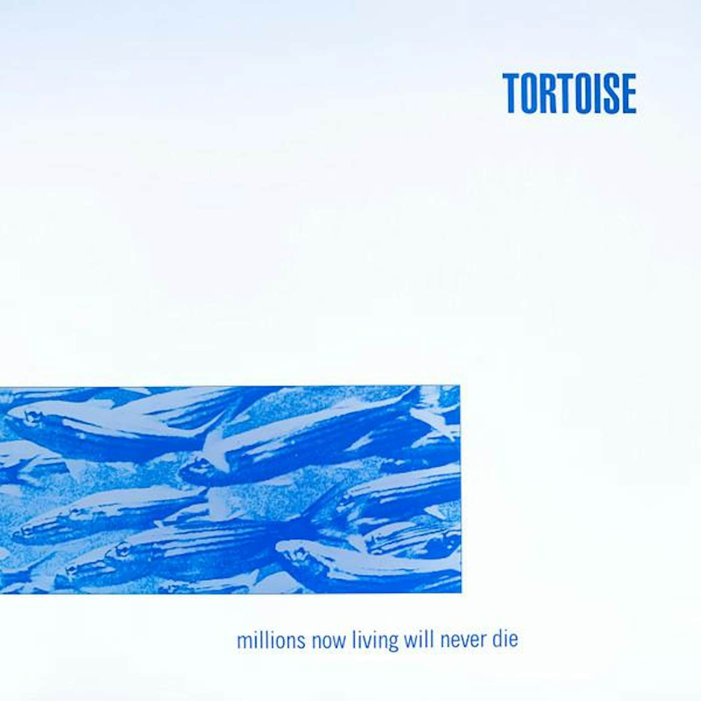 Tortoise Millions Now Living Will Never Die (Hi-melt Silver & Blue) Vinyl Record