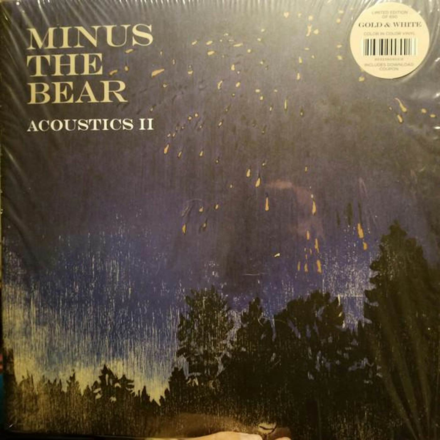 Minus the Bear ACOUSTICS 2 (GOLD & WHITE VINYL) Vinyl Record