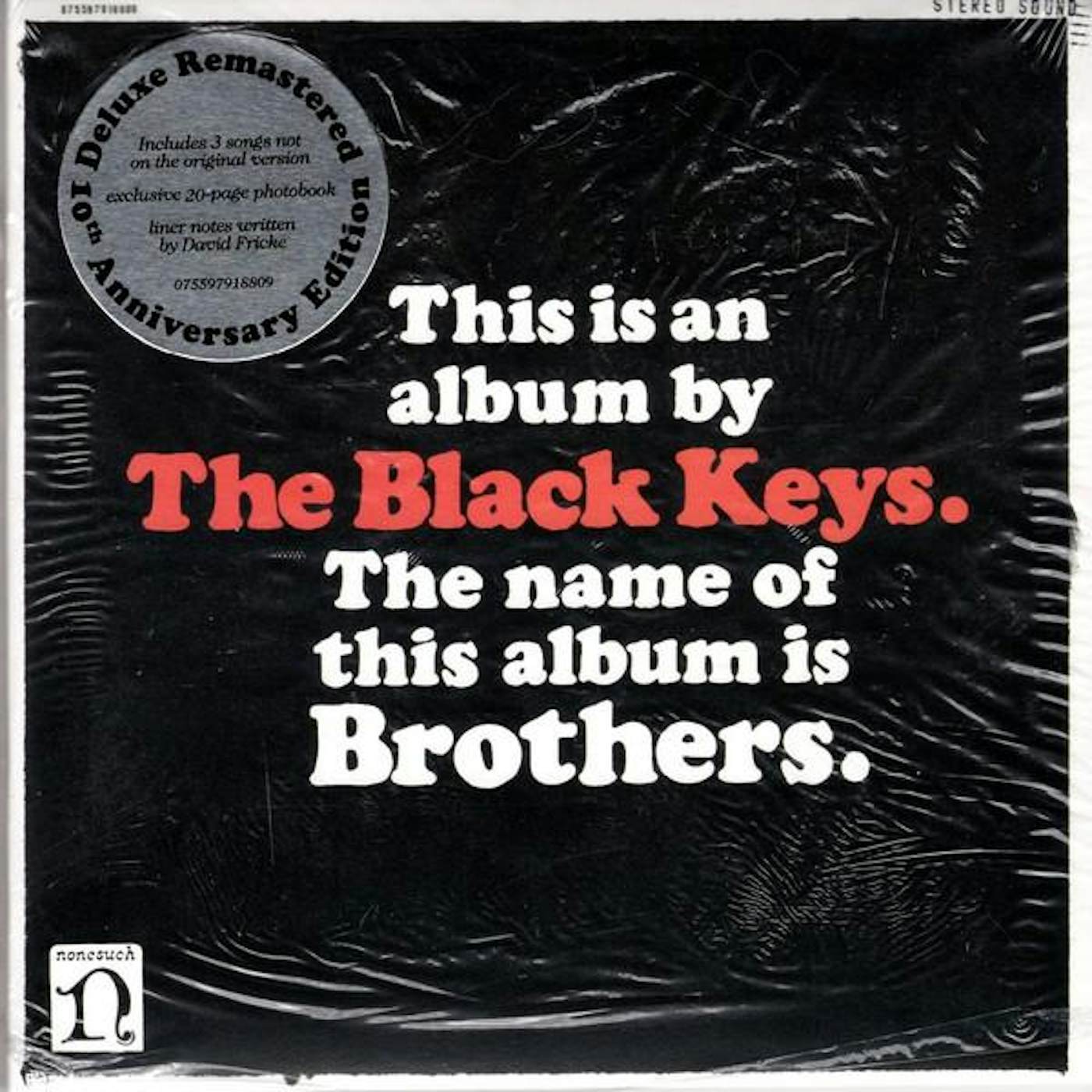 The Black Keys BROTHERS (DELUXE REMASTERED ANNIVERSARY EDITION) CD