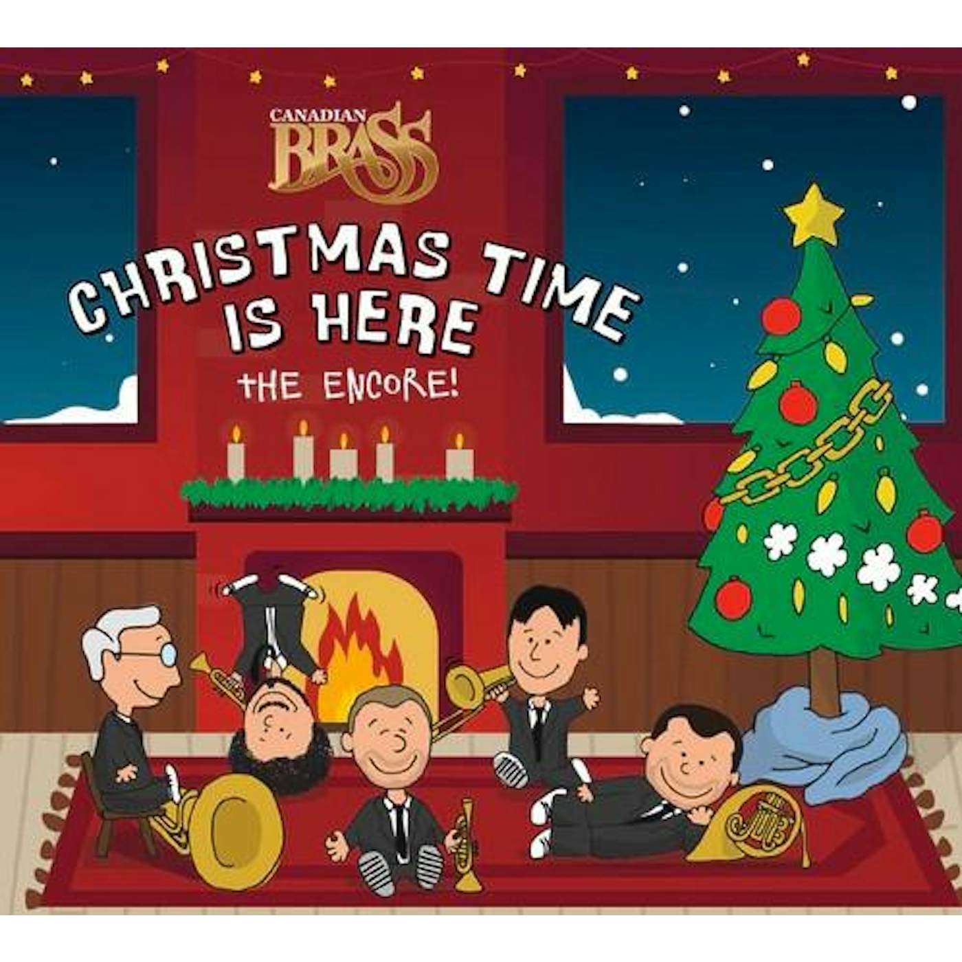 Canadian Brass CHRISTMAS TIME IS HERE: THE ENCORE CD