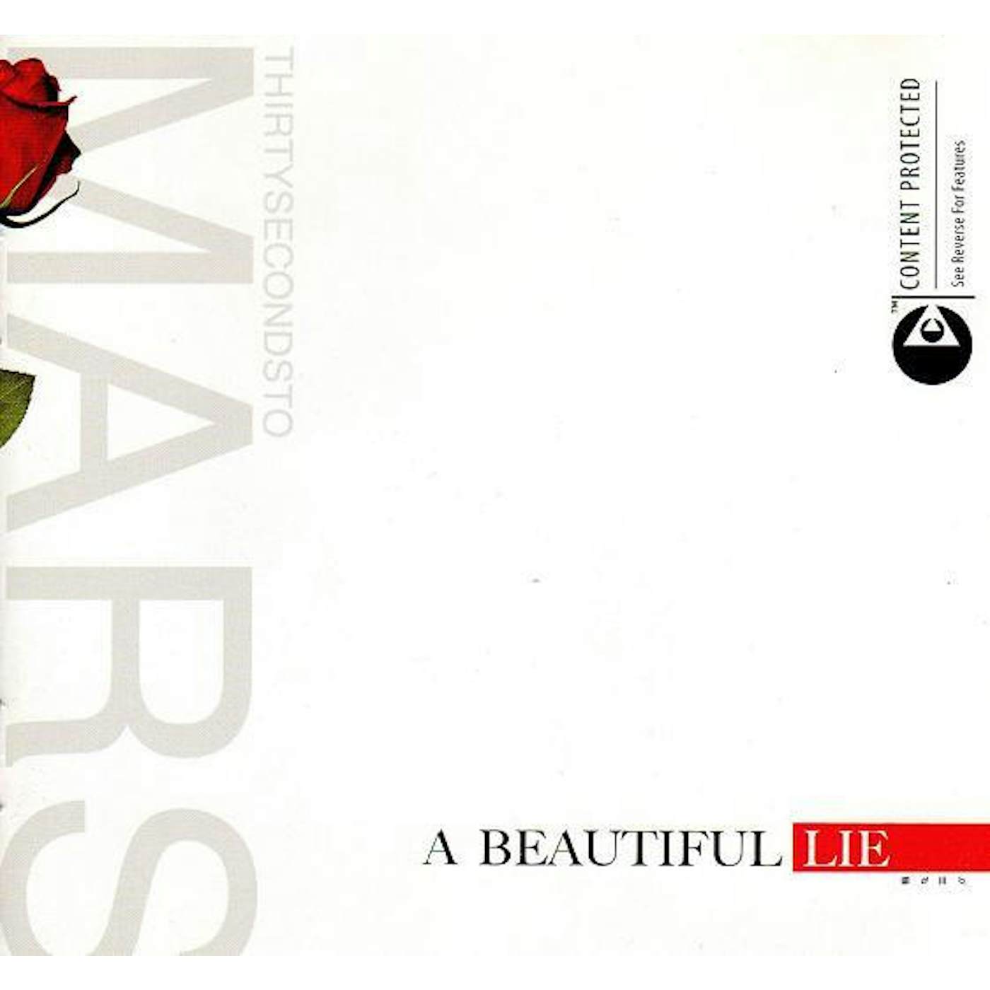Thirty Seconds To Mars BEAUTIFUL LIE CD