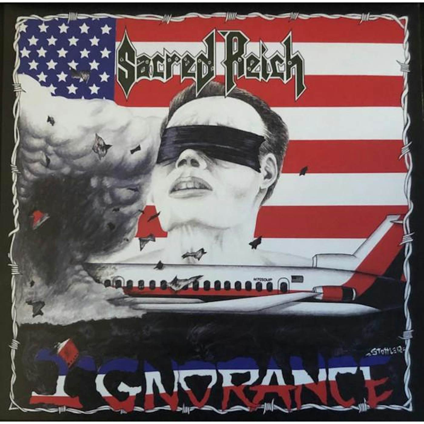 Sacred Reich IGNORANCE (RE-ISSUE) Vinyl Record